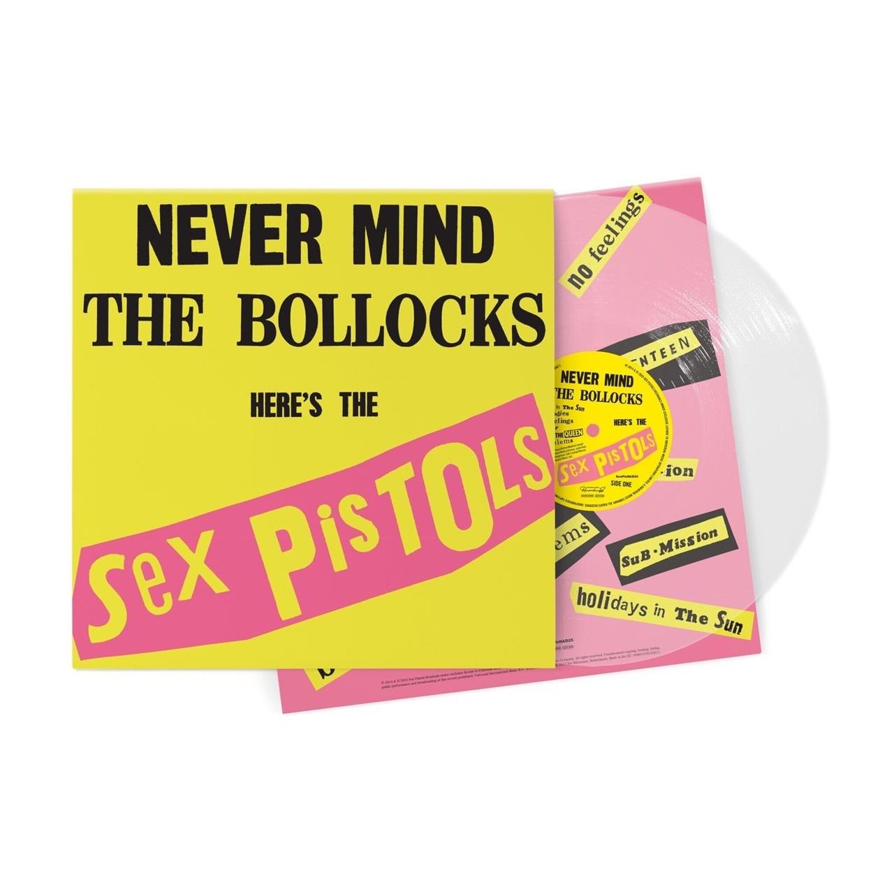 Never Mind The Bollocks, Here’s The Sex Pistols (Crystal Clear Vinyl) - By: Sex Pistols