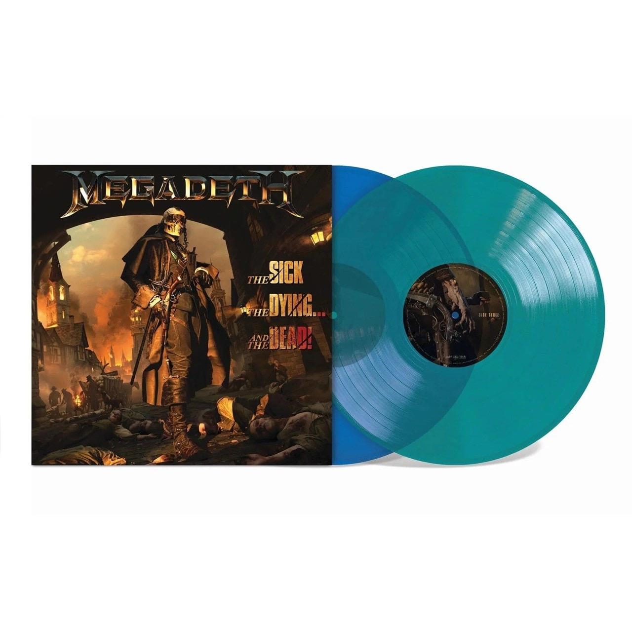 The Sick, The Dying … And The Dead! (Blue Opaque and Green Translucent Vinyl) - By: Megadeth