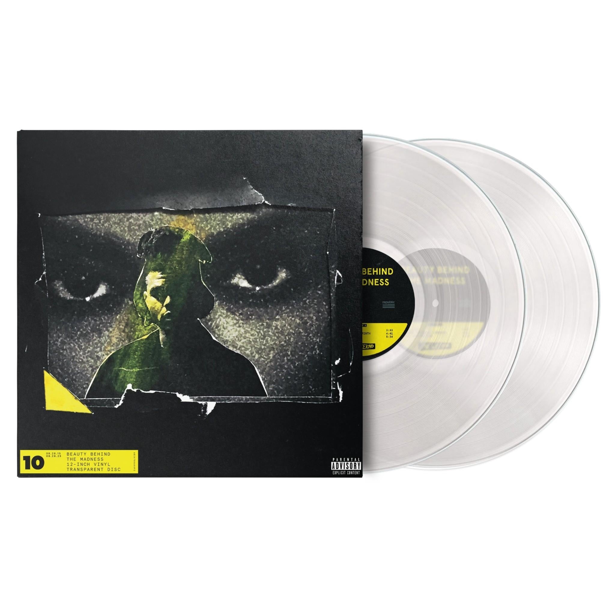 Beauty Behind The Madness (10th Anniversary Transparent Vinyl) - By: The Weeknd