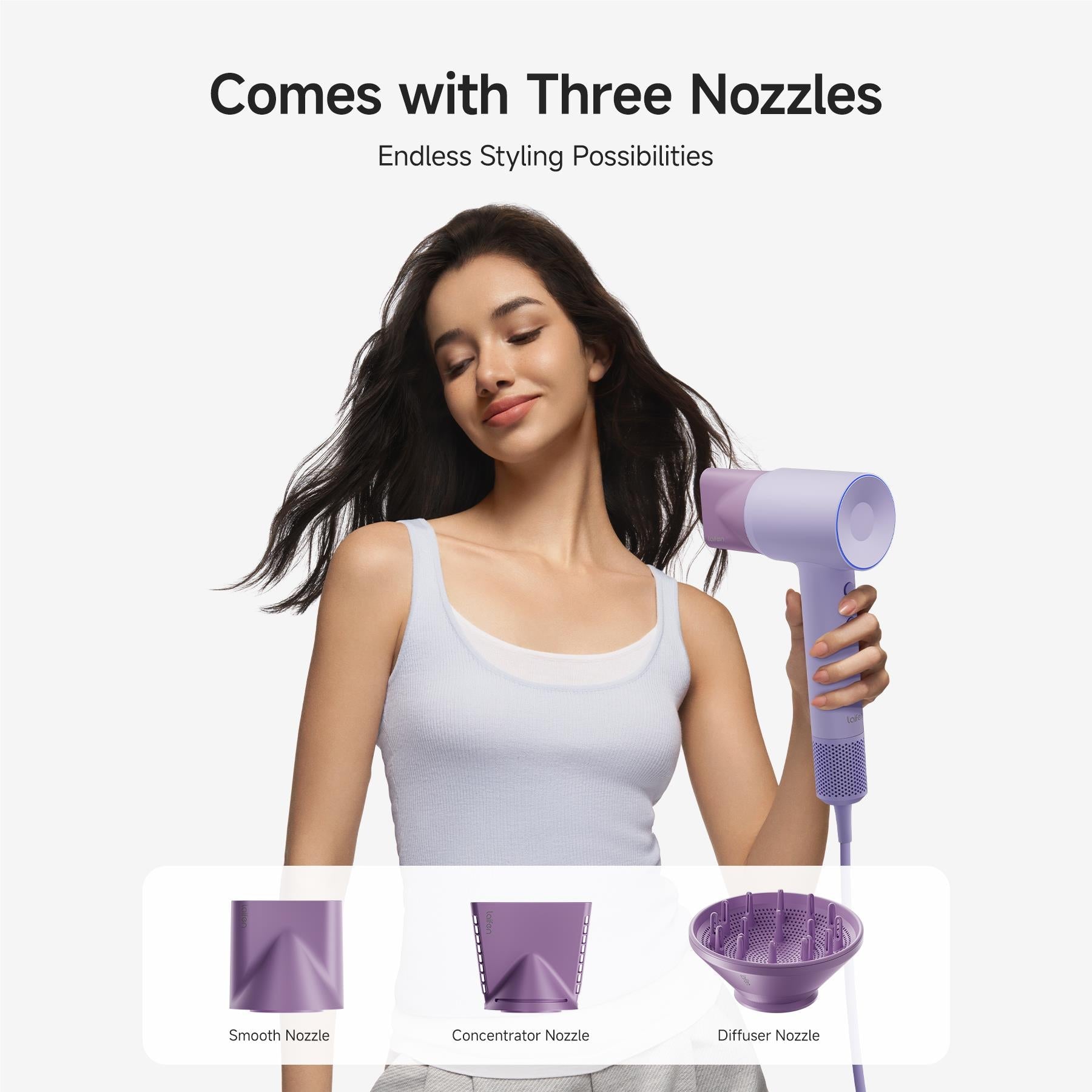 Laifen SE 2 High Speed Hair Dryer (Pastel Purple)