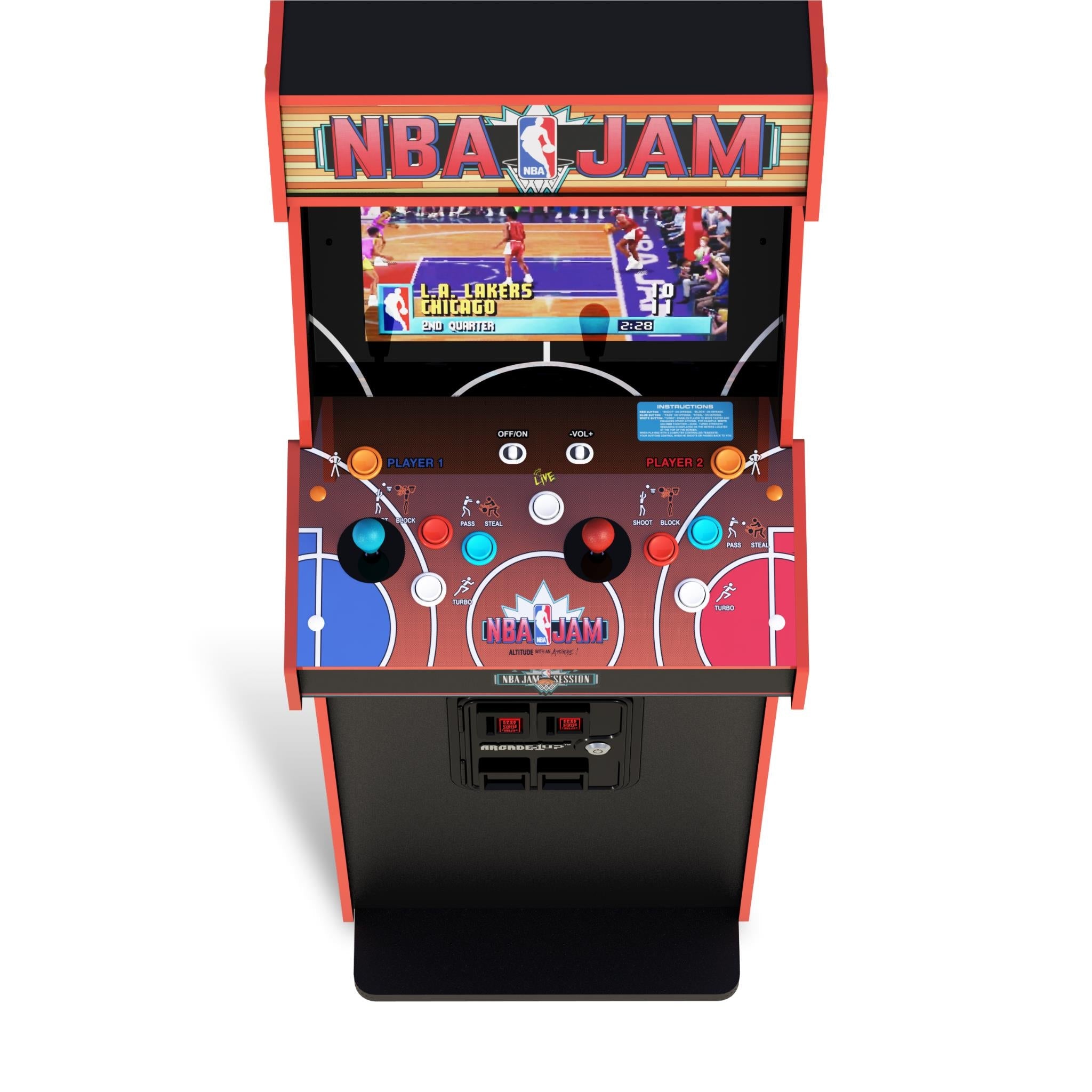 Arcade1Up NBAJAM 2-Player Deluxe Model Arcade Machine