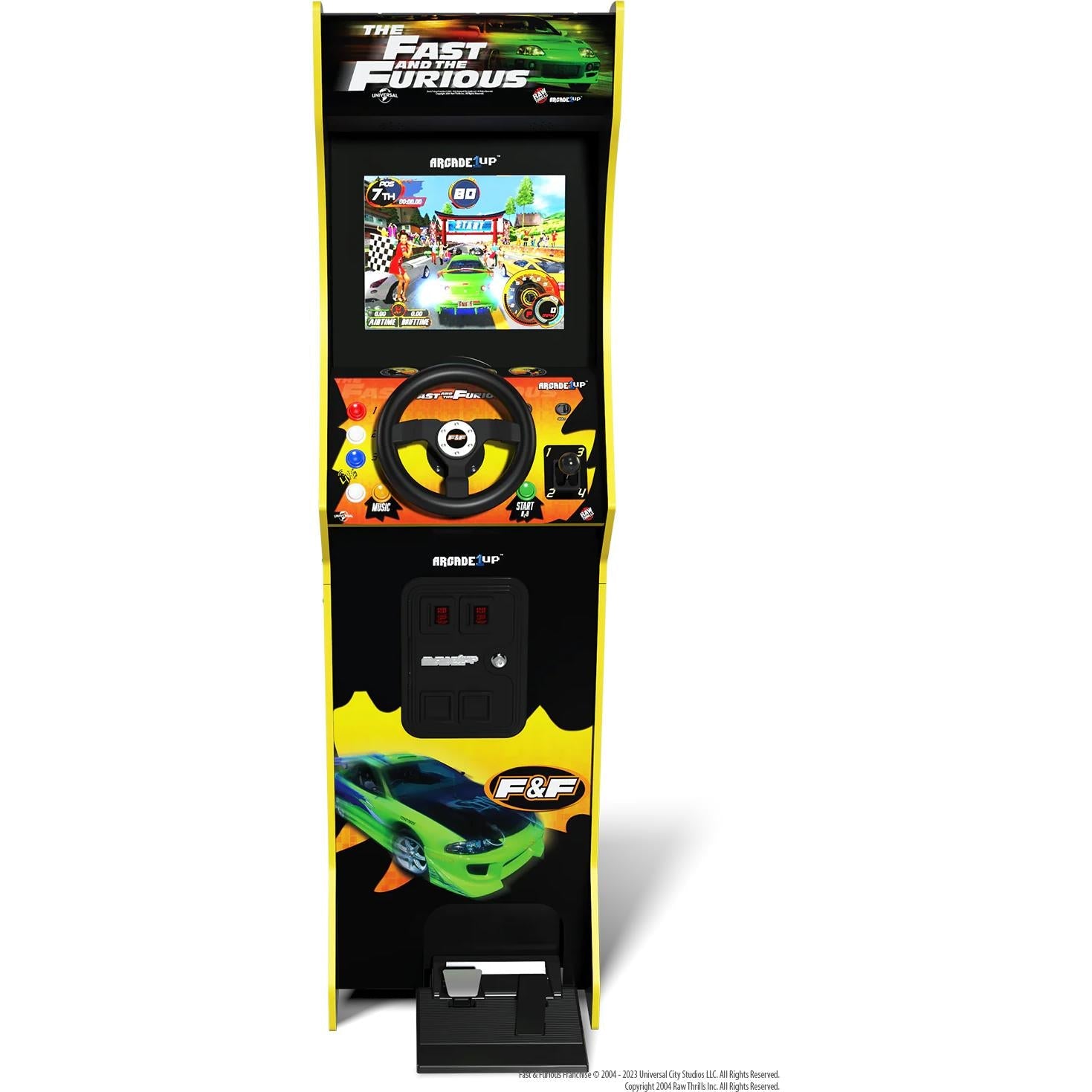 Arcade1Up The Fast & The Furious Deluxe Arcade Machine