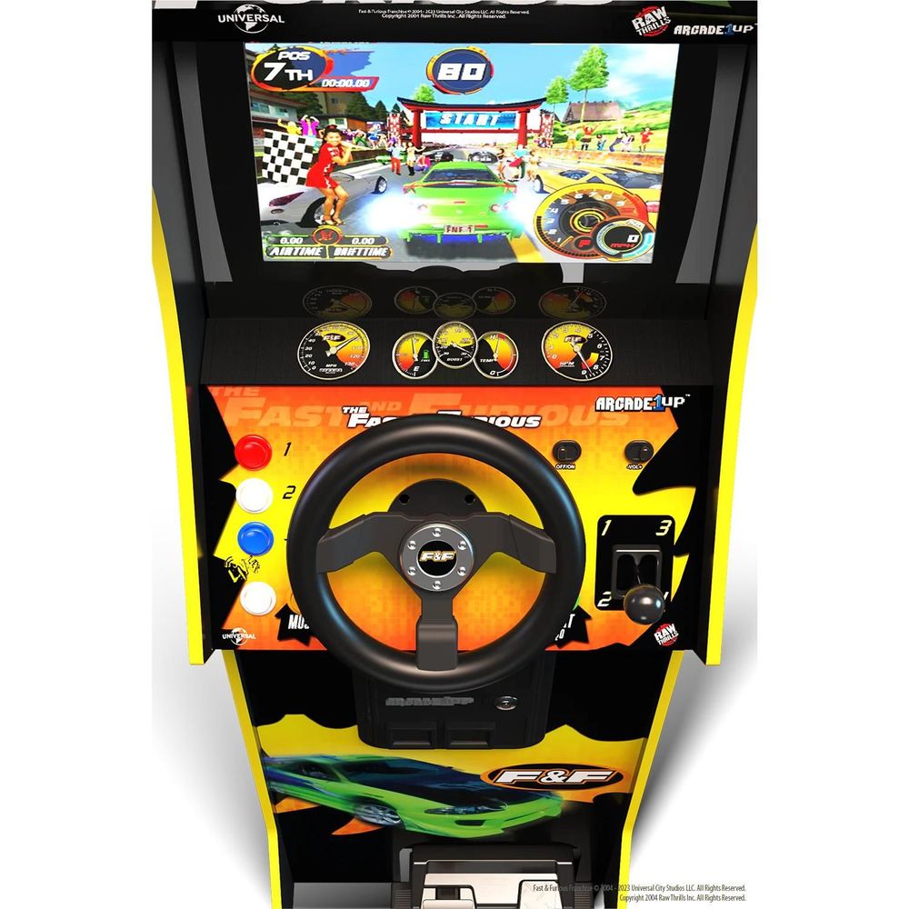 Arcade1Up The Fast & The Furious Deluxe Arcade Machine