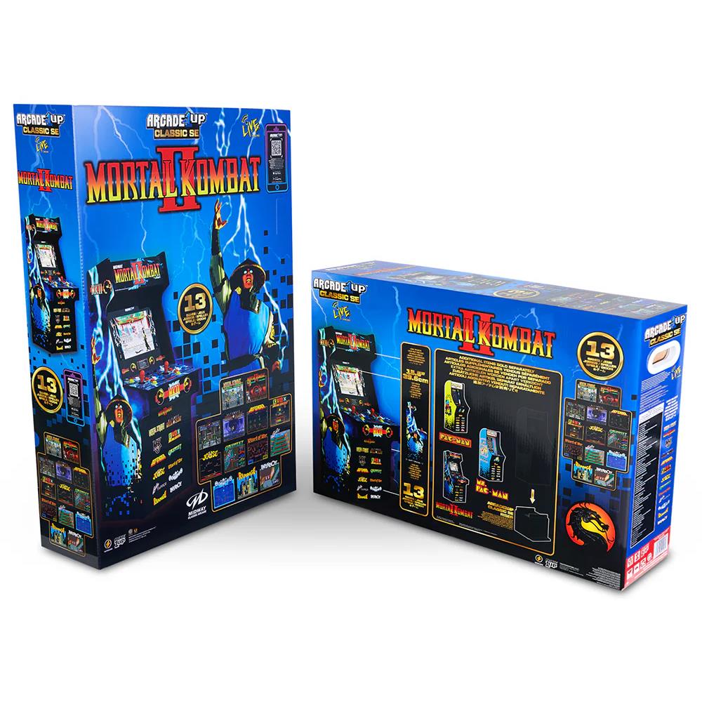 Arcade1Up Mortal Kombat II Classic SE stand-up arcade machine, image 5 - Retro & Handheld Gaming at Tech Supply Shed NZ