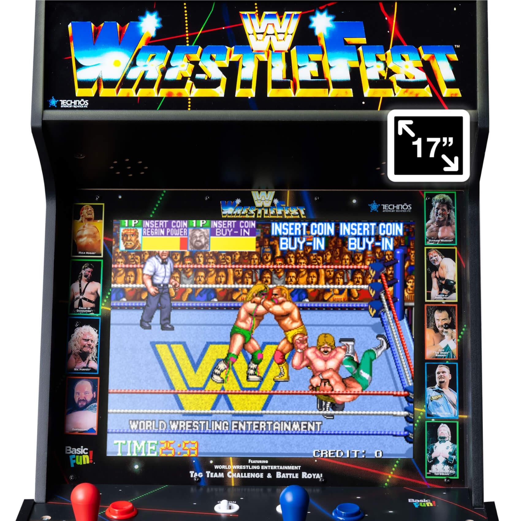 Basic Fun! WWE Wrestlefest Ultra Arcade Machine