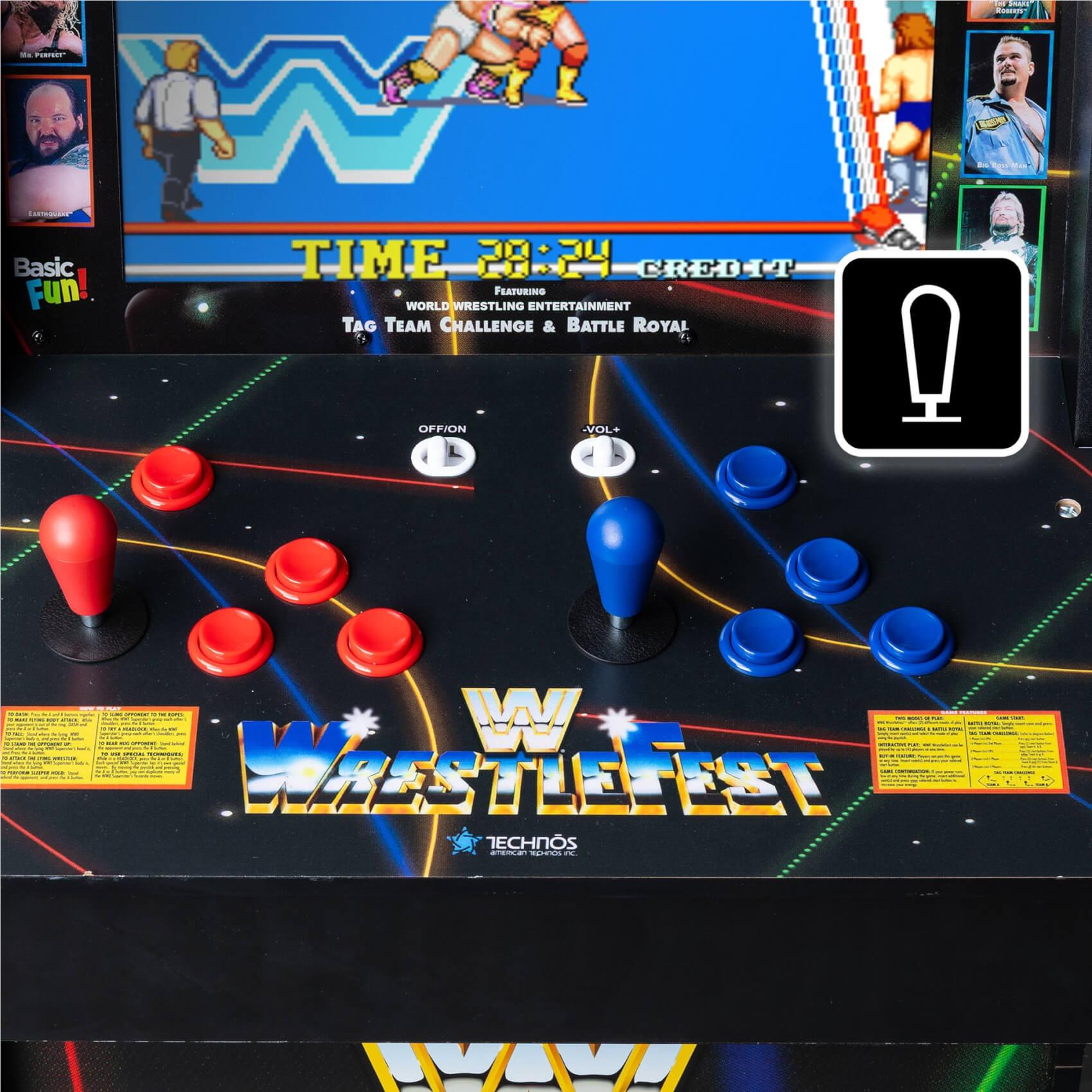 Basic Fun! WWE Wrestlefest Ultra Arcade Machine