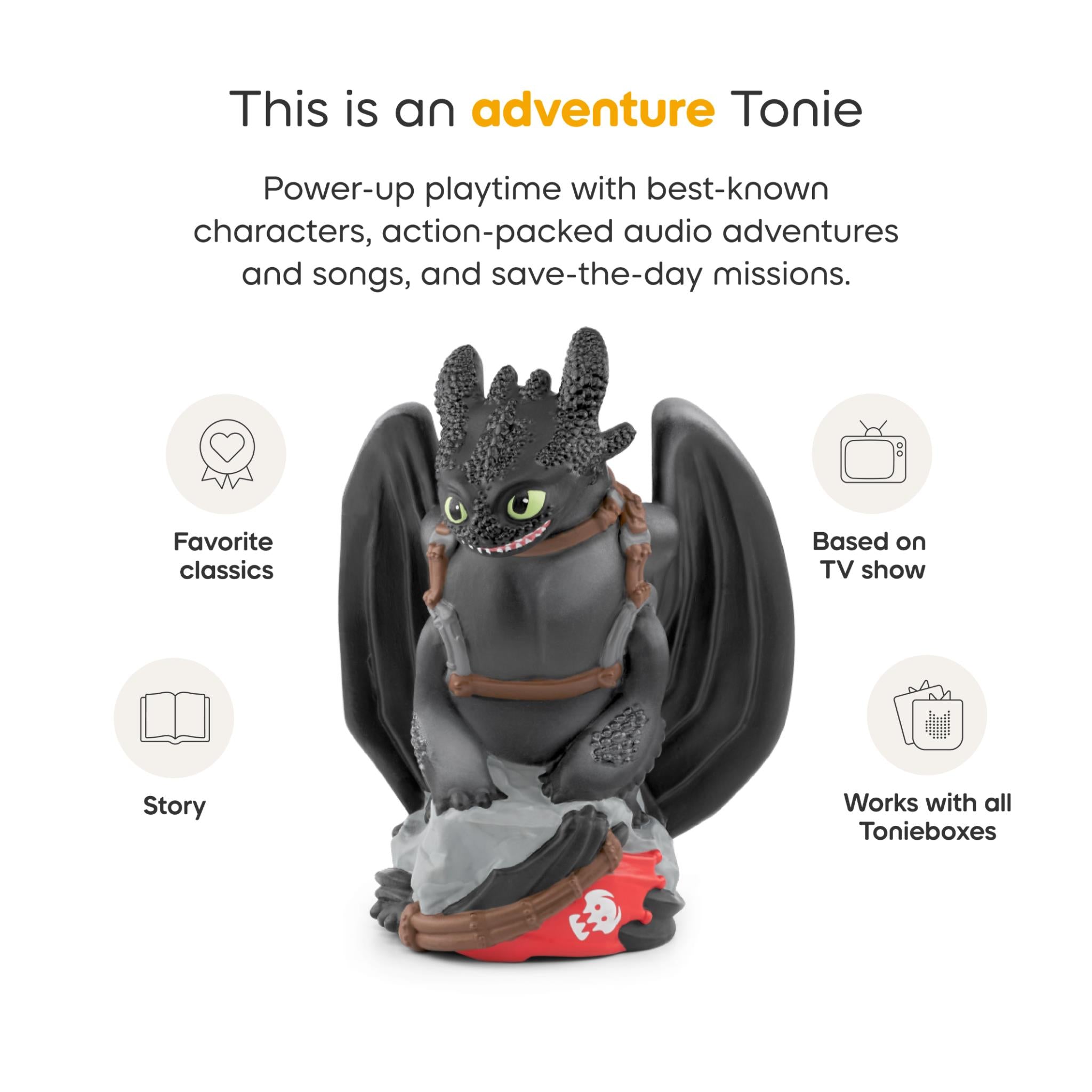 tonies Audio Character (How To Train Your Dragon - Toothless)