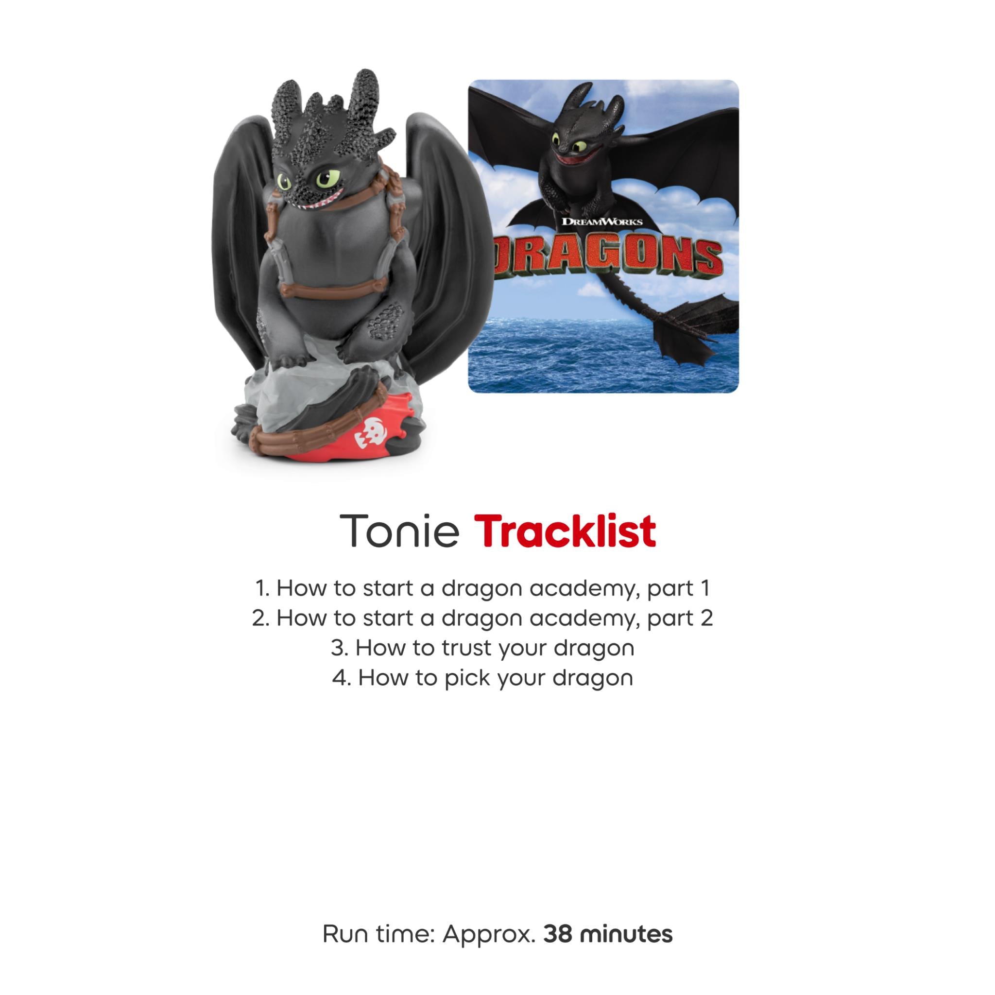 tonies Audio Character (How To Train Your Dragon - Toothless)