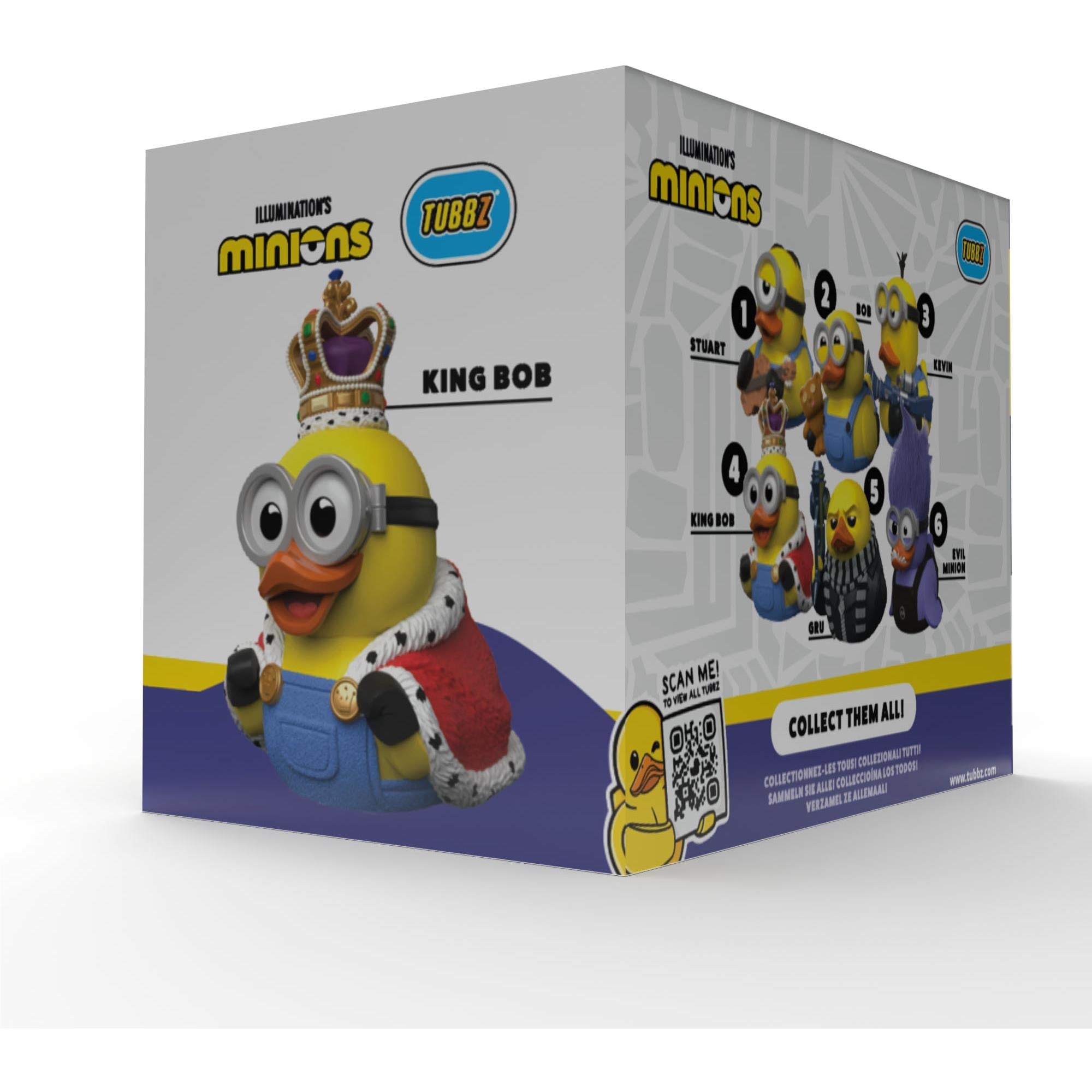 Tubbz Cosplaying Duck Collectible: Boxed (Minions - King Bob)
