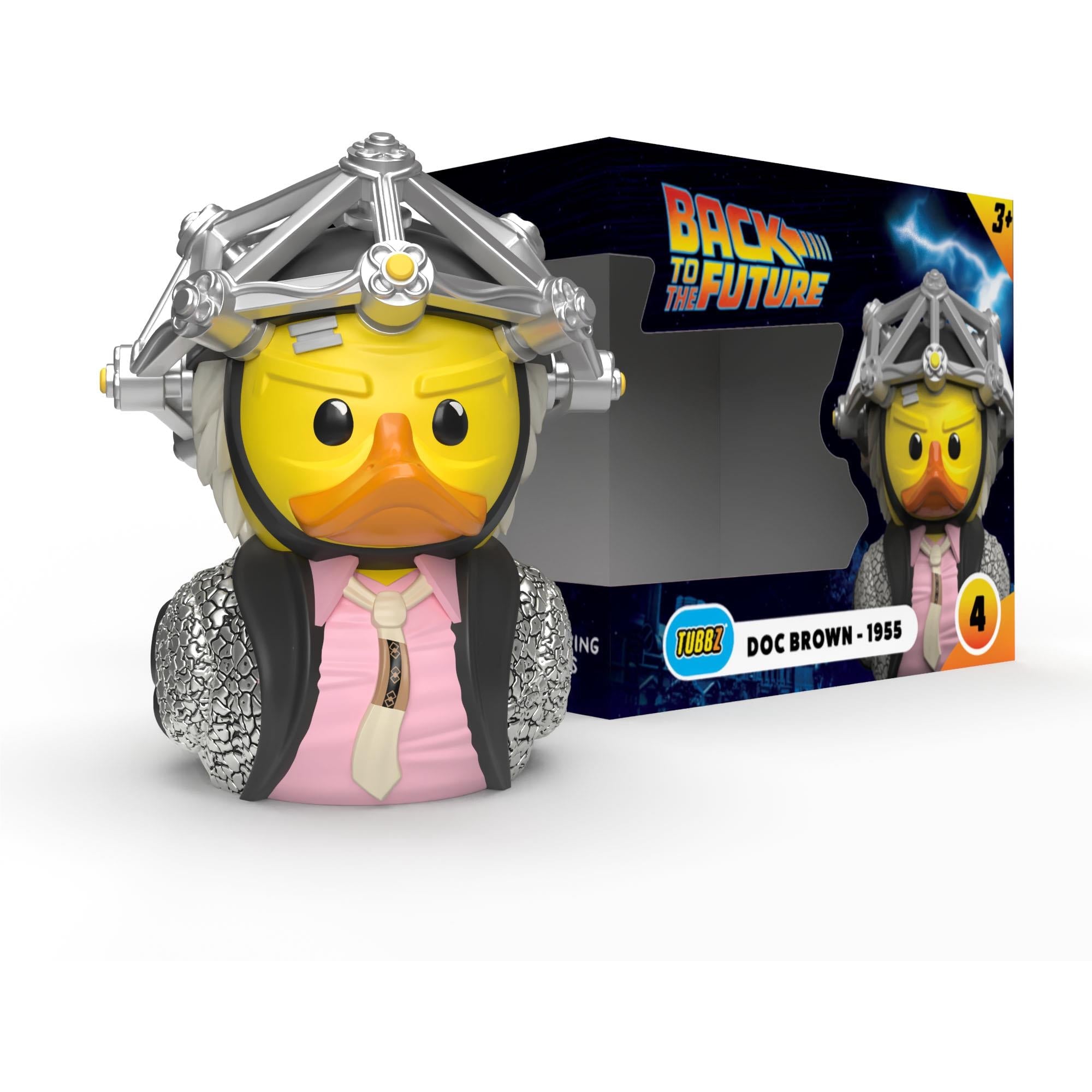 Tubbz Cosplaying Duck Collectible: Boxed (Back To The Future - Doc Brown)