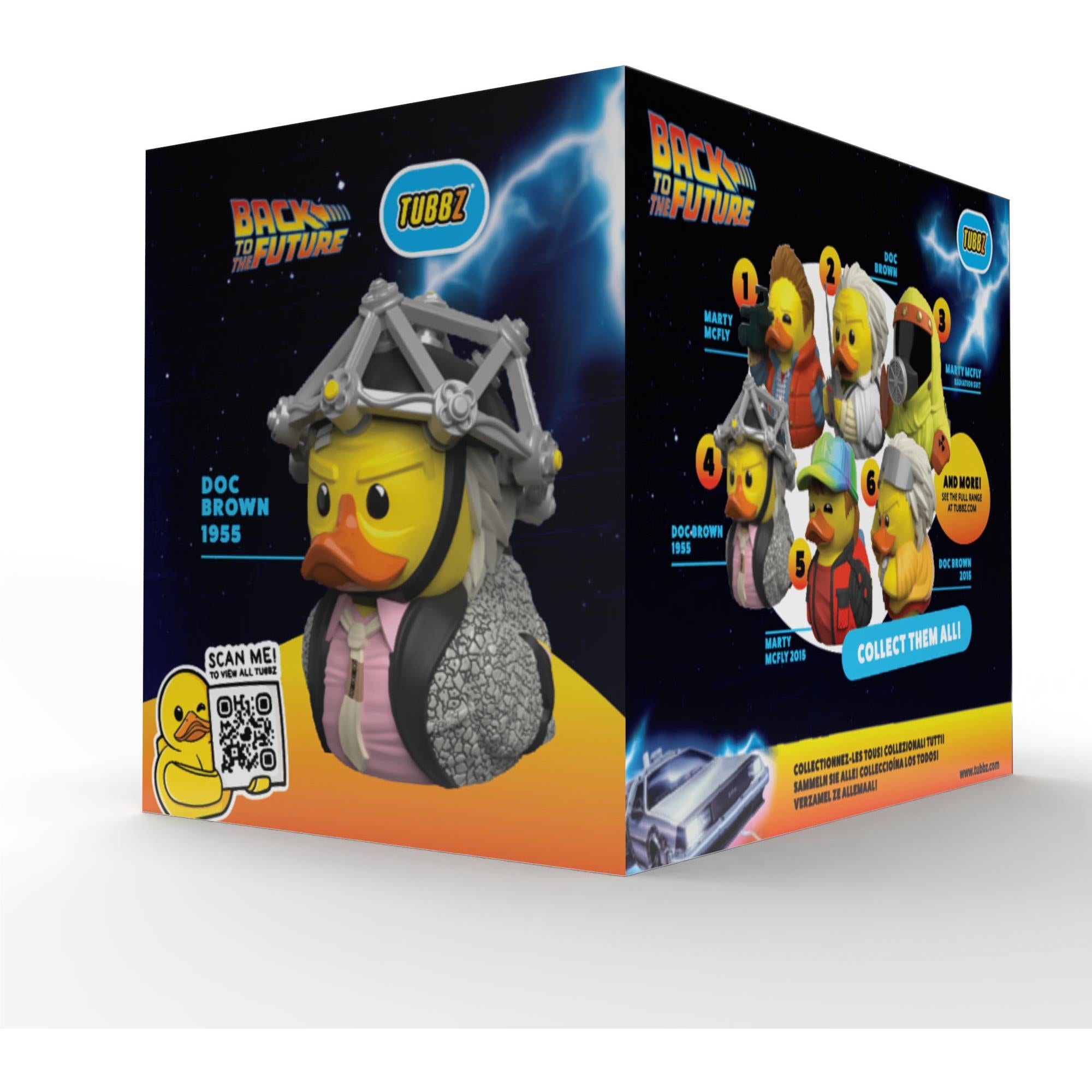 Tubbz Cosplaying Duck Collectible: Boxed (Back To The Future - Doc Brown)