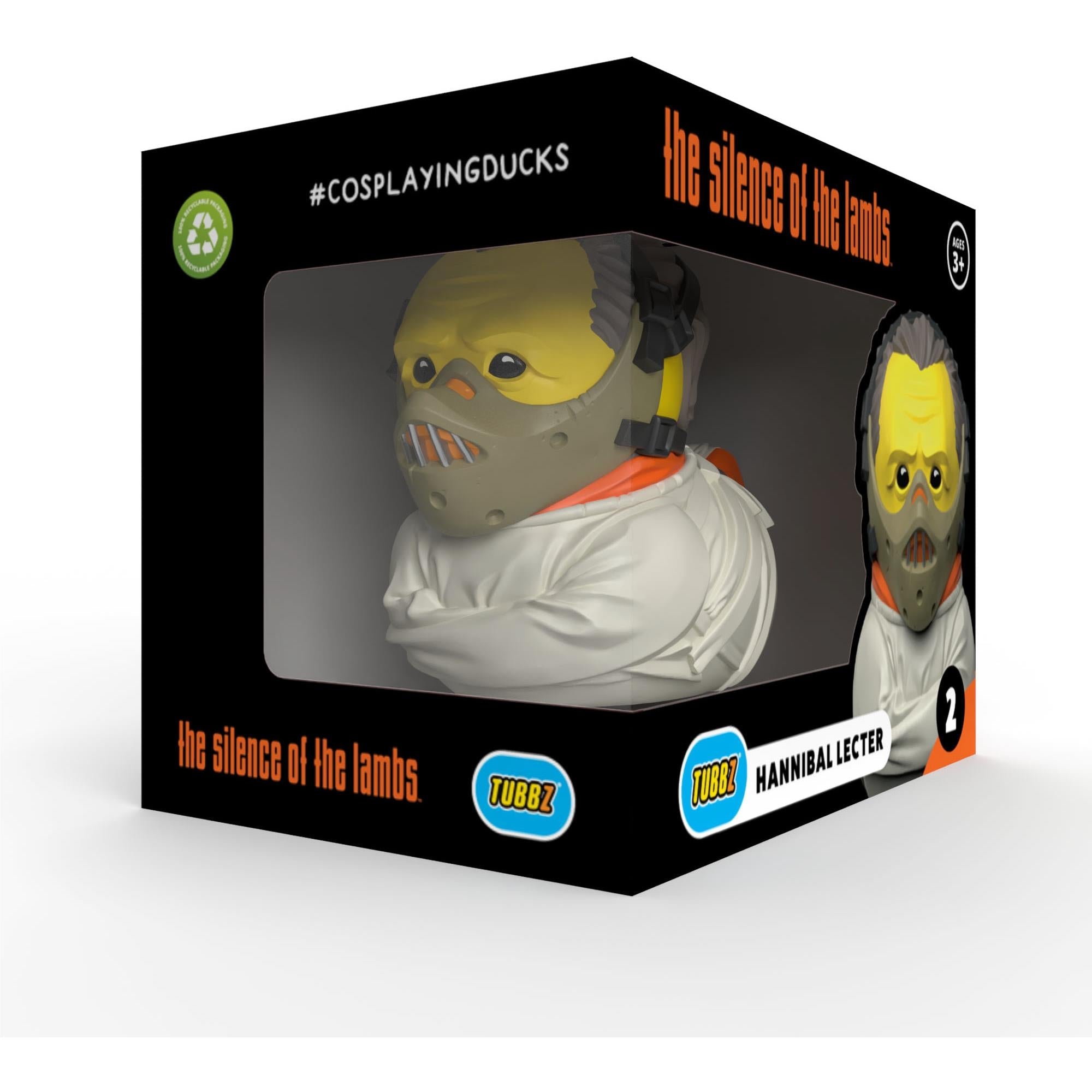Tubbz Cosplaying Duck Collectible: Boxed (Hannibal Lector)