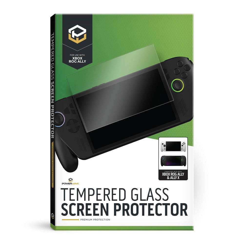 Powerwave Tempered Glass Screen Protector for Xbox ROG Ally and Ally X