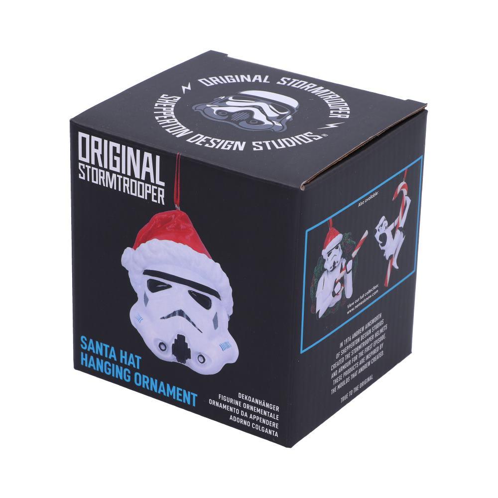 Nemesis Now Christmas Ornament (Stormtrooper - Santa Hat 8.3cm)