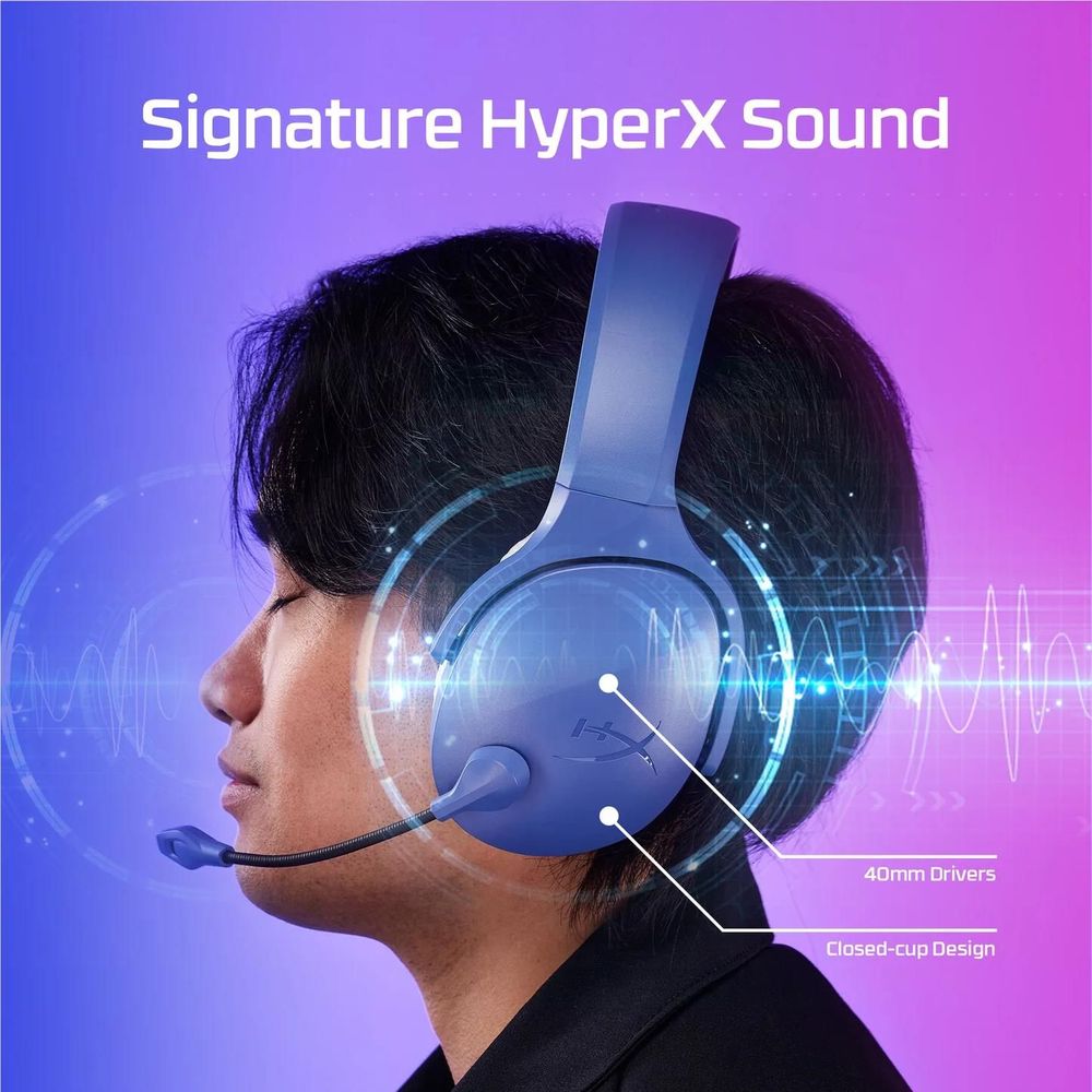 HyperX Cloud Jet Wireless Gaming Headset (Black)