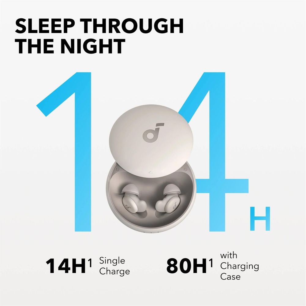 soundcore Sleep A20 Wireless Earbuds (Beige)