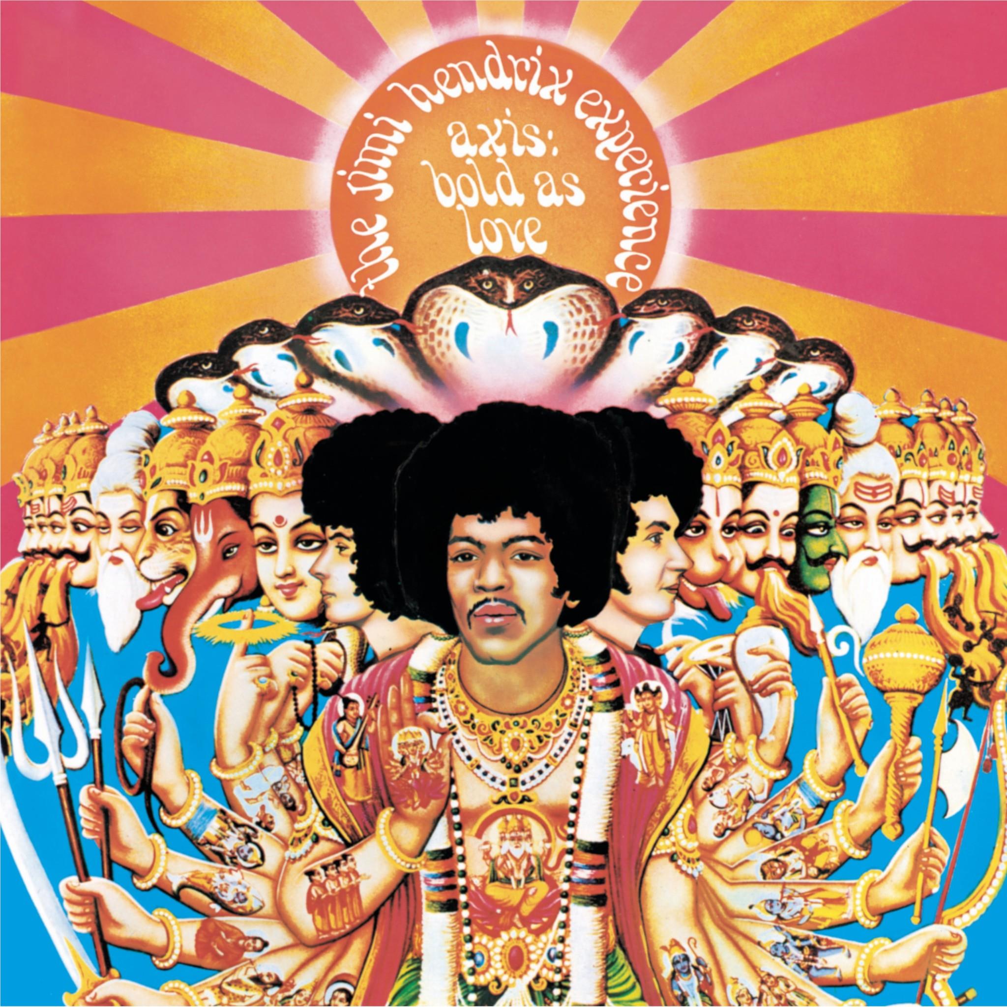 Axis: Bold As Love (Electric Orange Vinyl) - By: The Jimi Hendrix Experience