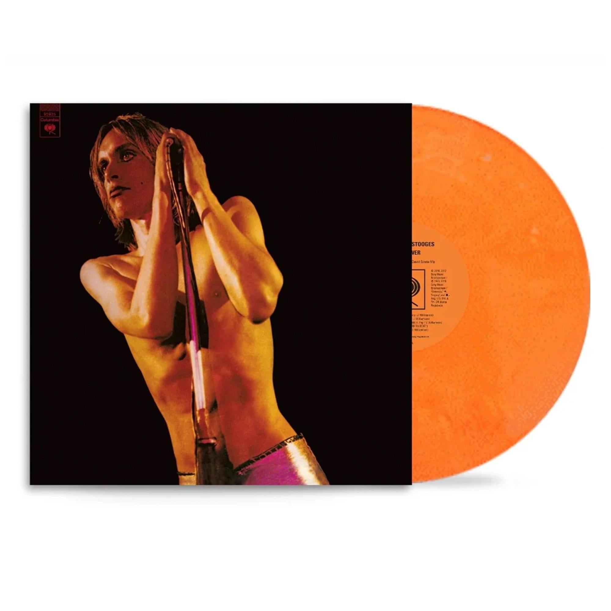 Raw Power (Orange White Marble Vinyl) - By: Iggy & The Stooges