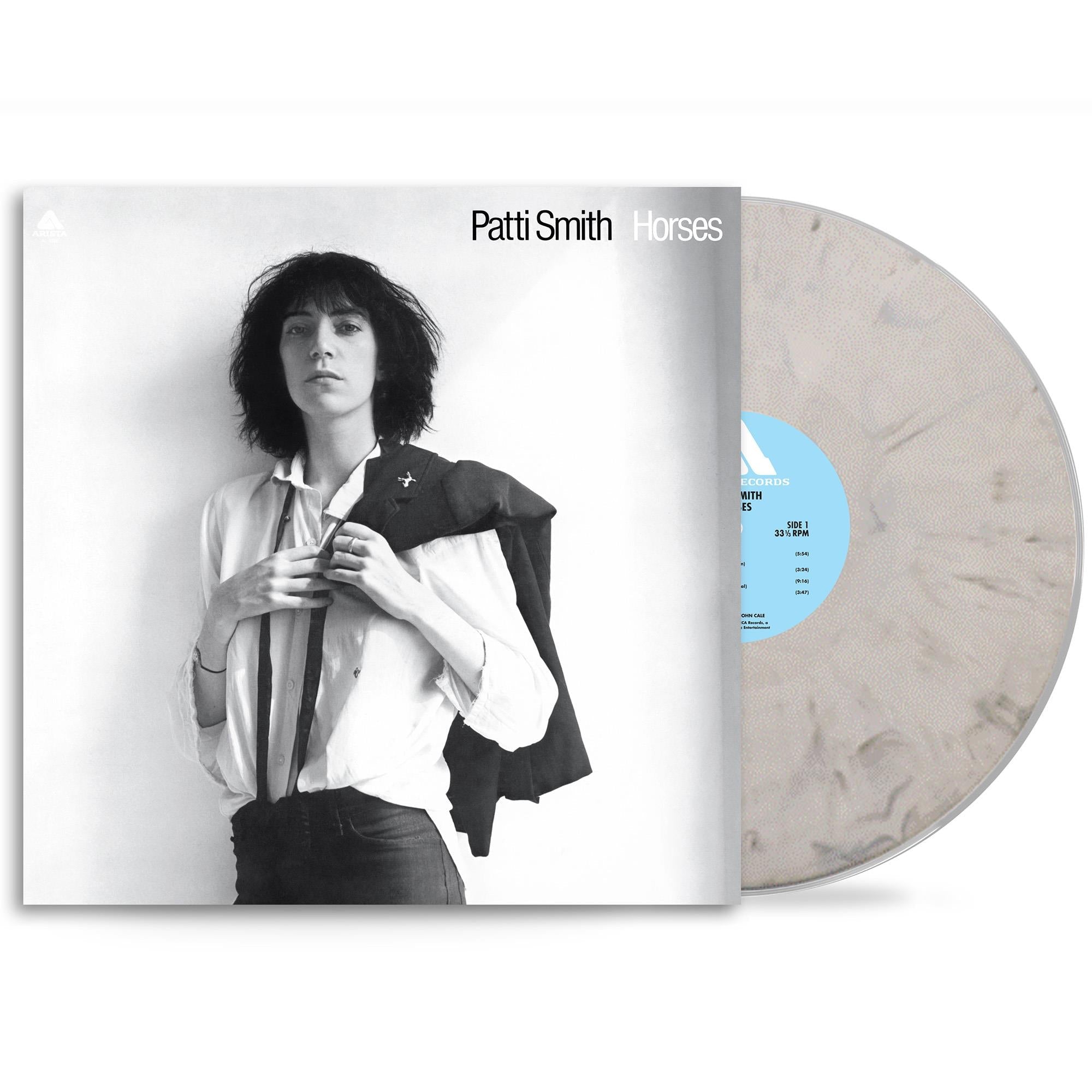 Horses (Dapple Grey Vinyl) - By: Patti Smith