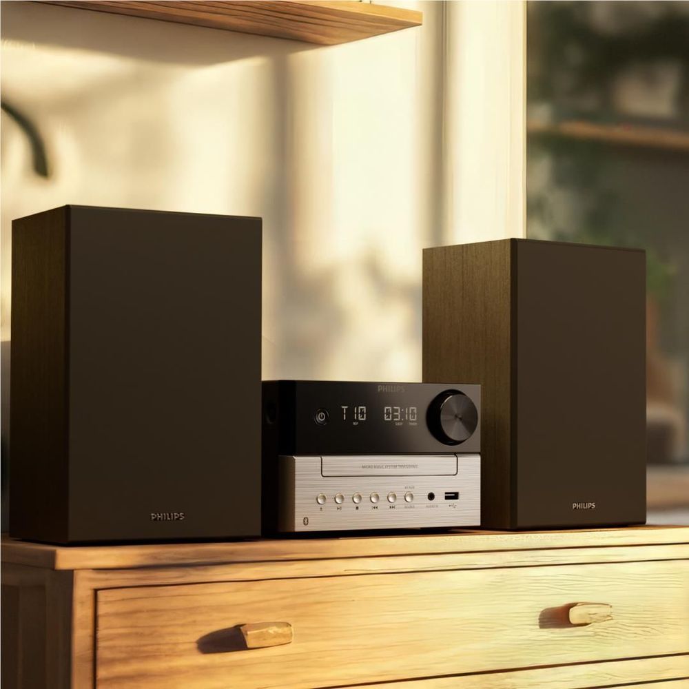Philips CD Micro System with Bluetooth and Auracast