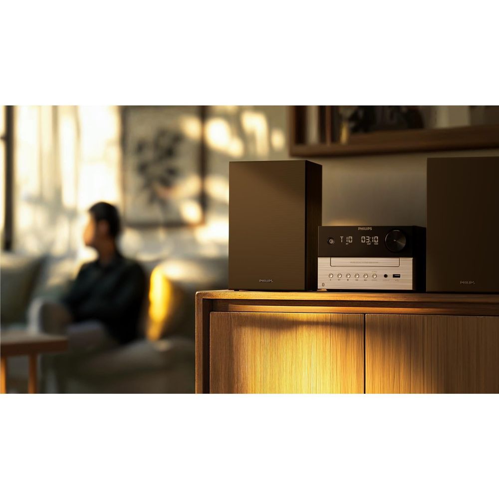 Philips CD Micro System with Bluetooth and Auracast