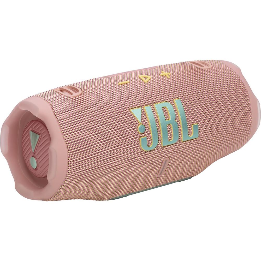 JBL Charge 6 Portable Bluetooth Speaker (Pink)