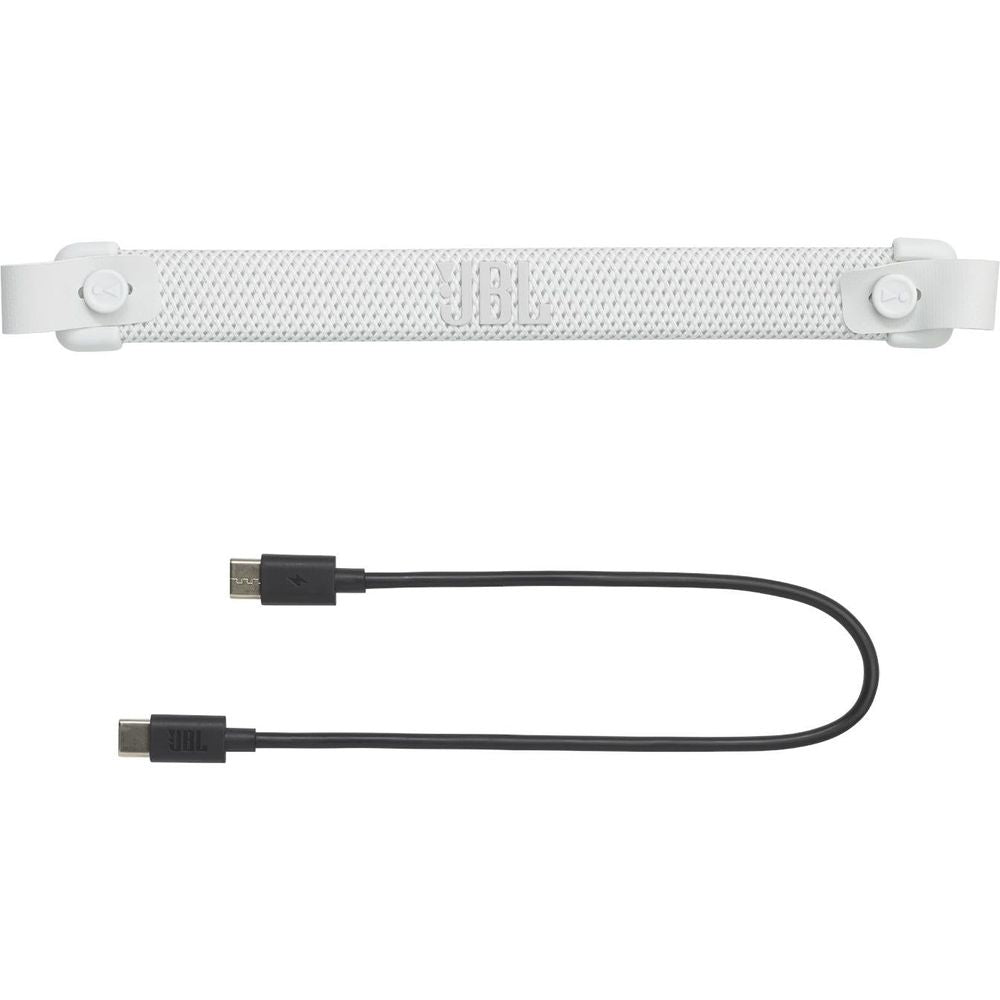JBL Charge 6 Portable Bluetooth Speaker (White)