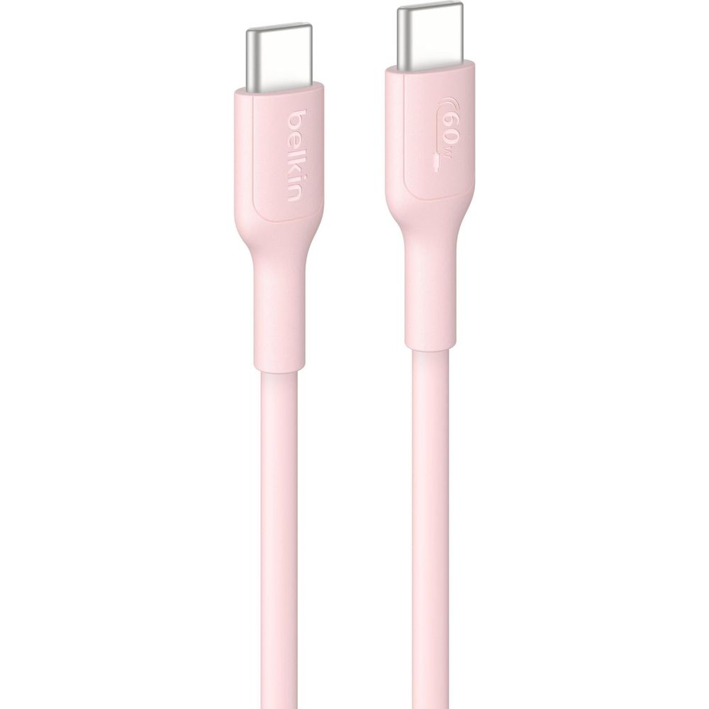 Belkin BoostCharge USB-C 60W 2.0 PCR Cable [1m] (Pink)