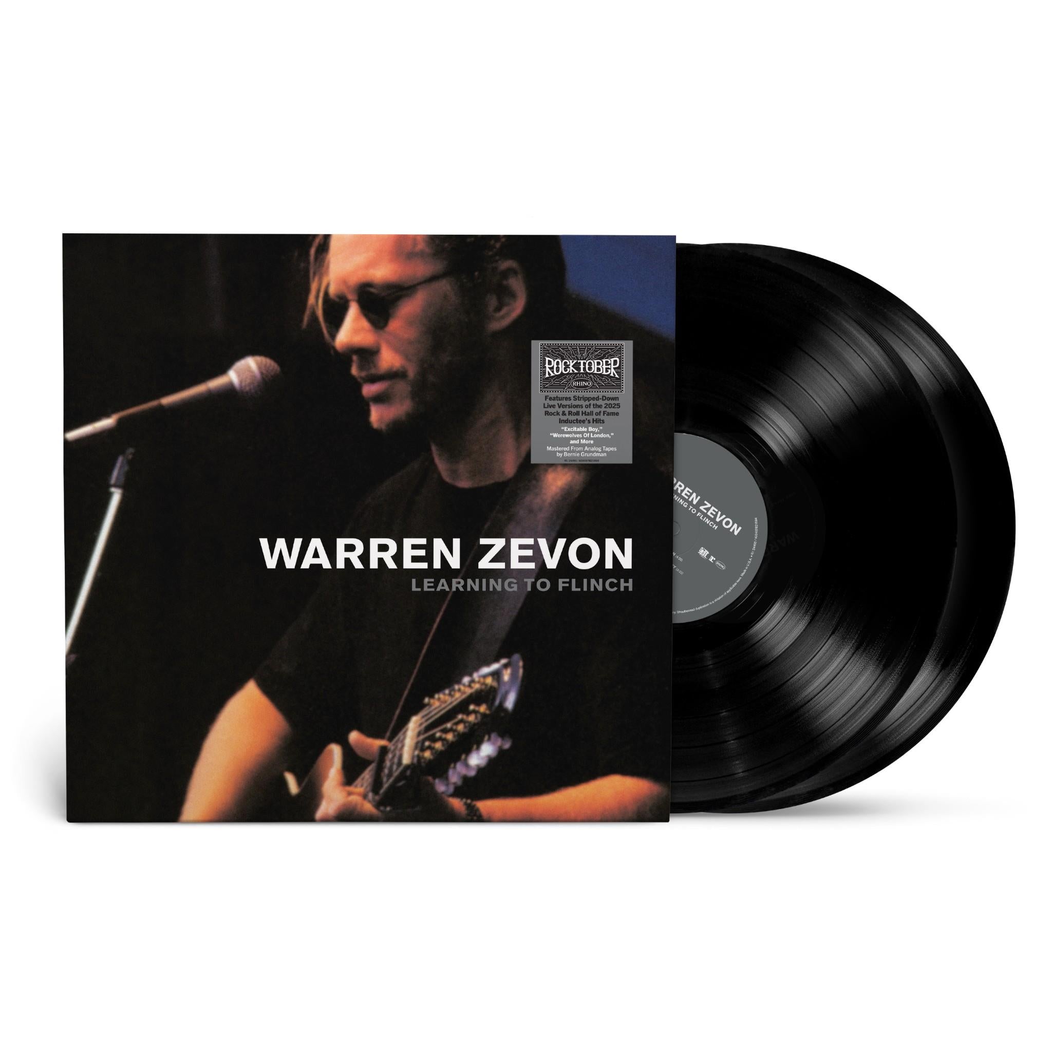 Learning To Flinch (Live) Vinyll) - By: Warren Zevon