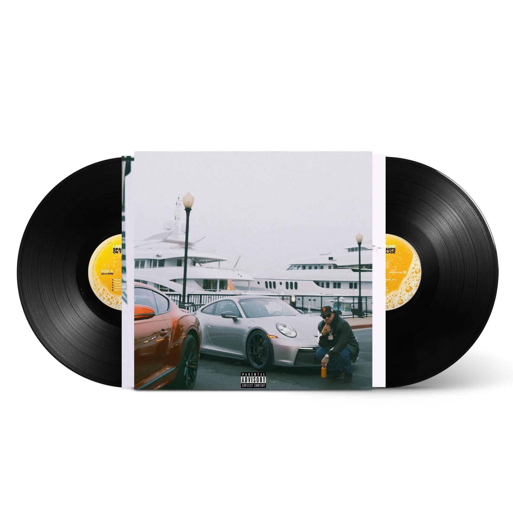 Spaceships on the Blade (Vinyl) - By: Larry June