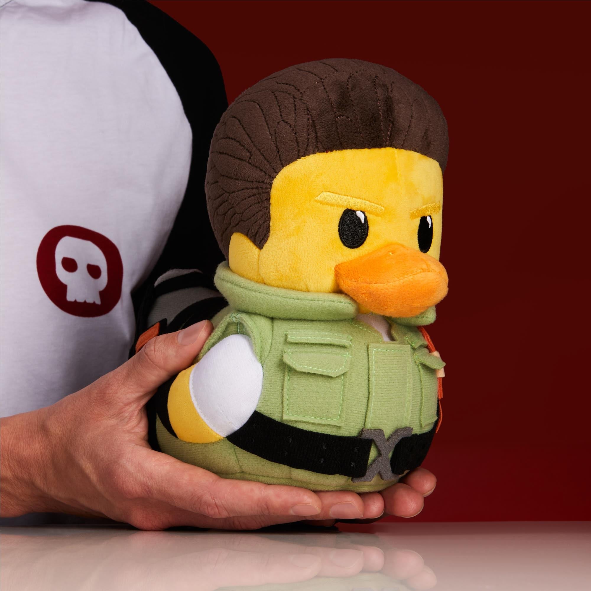 Tubbz Plush Cosplaying Duck Collectible (Resident Evil - Chris Redfield)