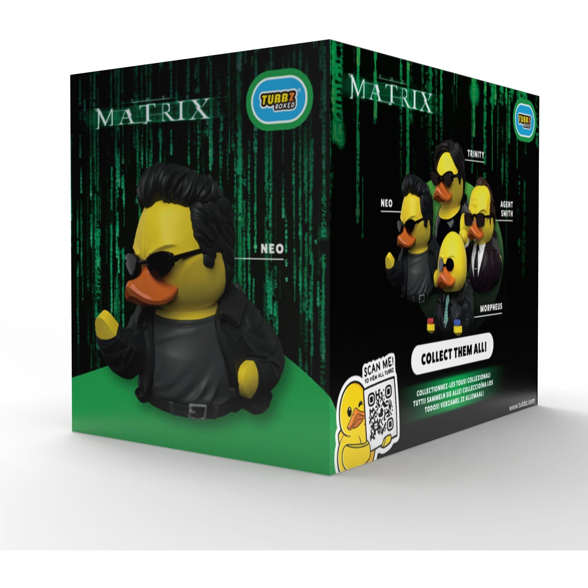 Tubbz Cosplaying Duck Collectible: Boxed (The Matrix - Neo)