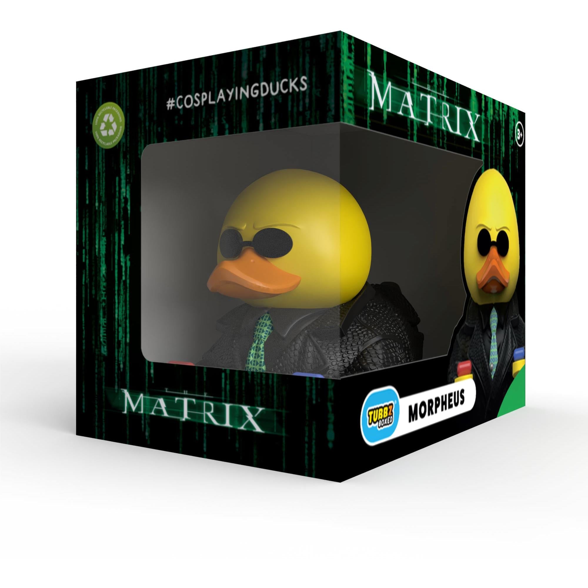 Tubbz Cosplaying Duck Collectible: Boxed (The Matrix - Morpheus)