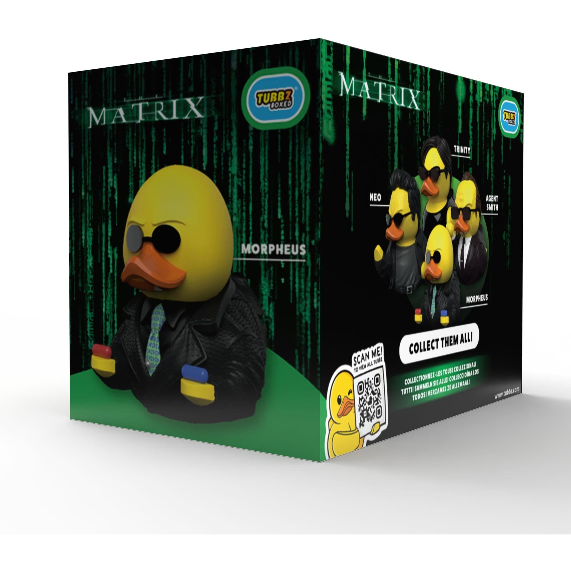 Tubbz Cosplaying Duck Collectible: Boxed (The Matrix - Morpheus)