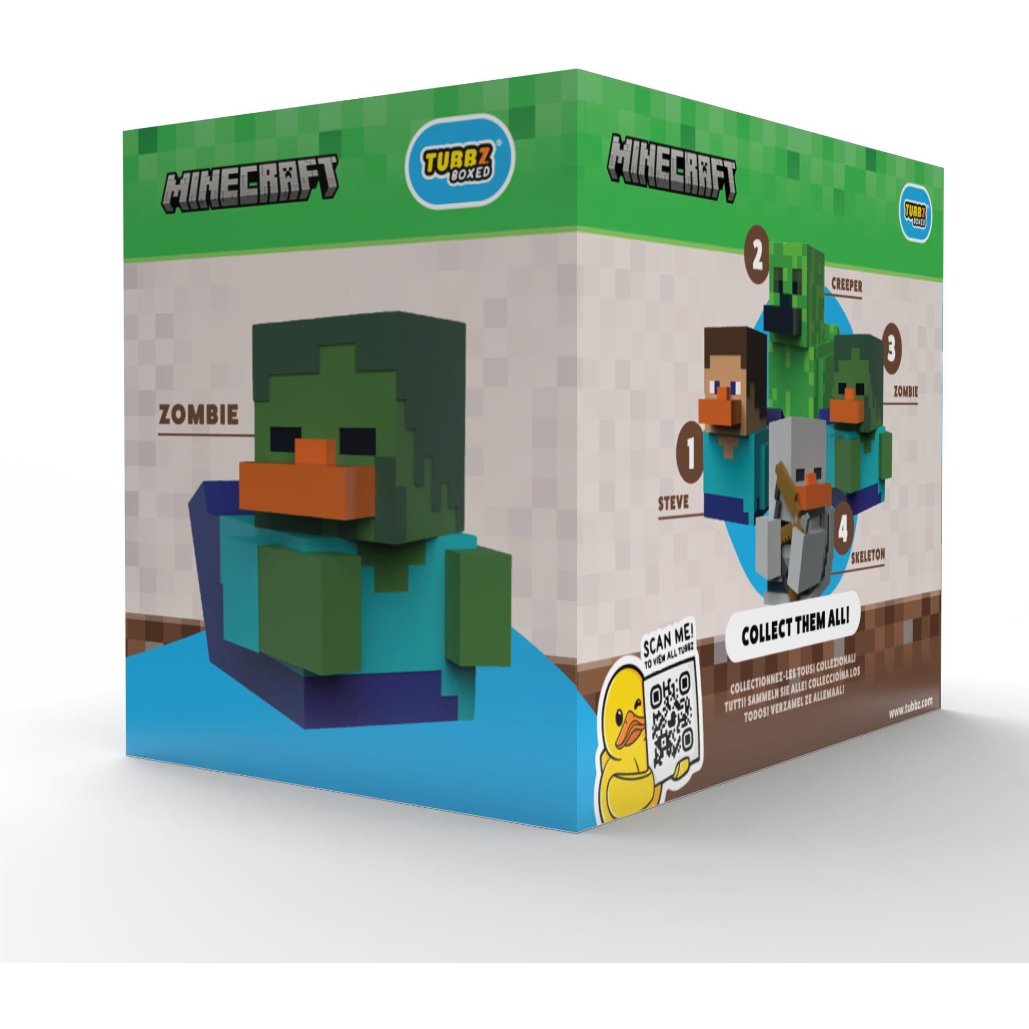 Tubbz Cosplaying Duck Collectible: Boxed (Minecraft - Zombie)