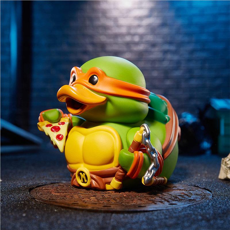 Tubbz Cosplaying Duck Collectible: Boxed (TMNT - Michelangelo)