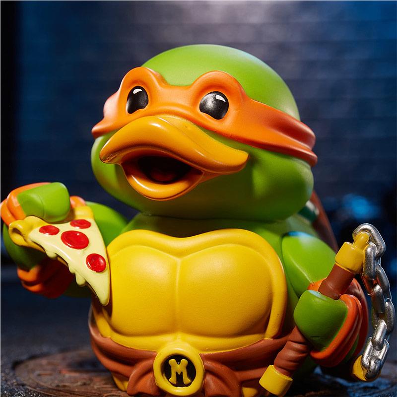 Tubbz Cosplaying Duck Collectible: Boxed (TMNT - Michelangelo)