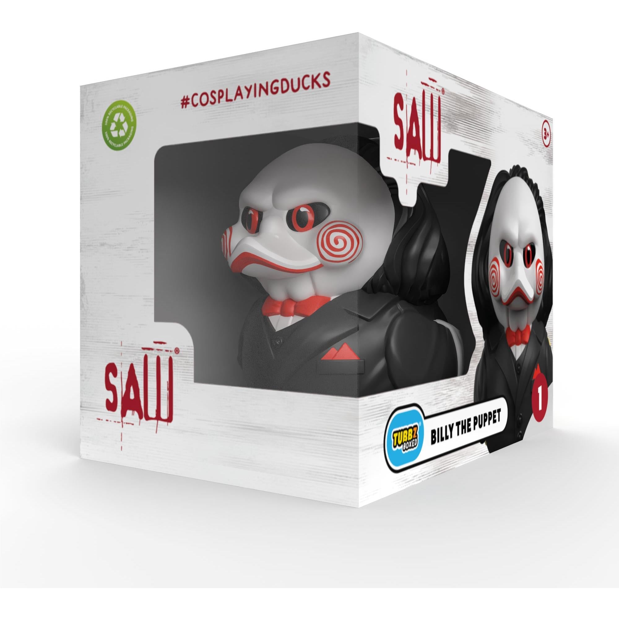 Tubbz Cosplaying Duck Collectible: Boxed (Saw - Billy the Puppet)