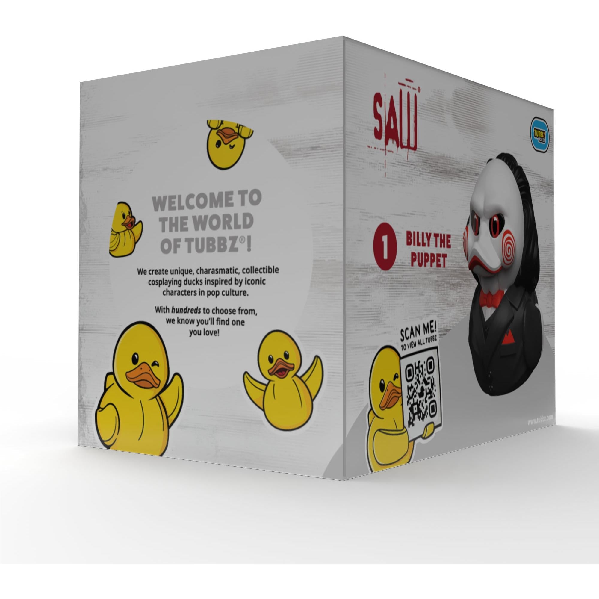 Tubbz Cosplaying Duck Collectible: Boxed (Saw - Billy the Puppet)