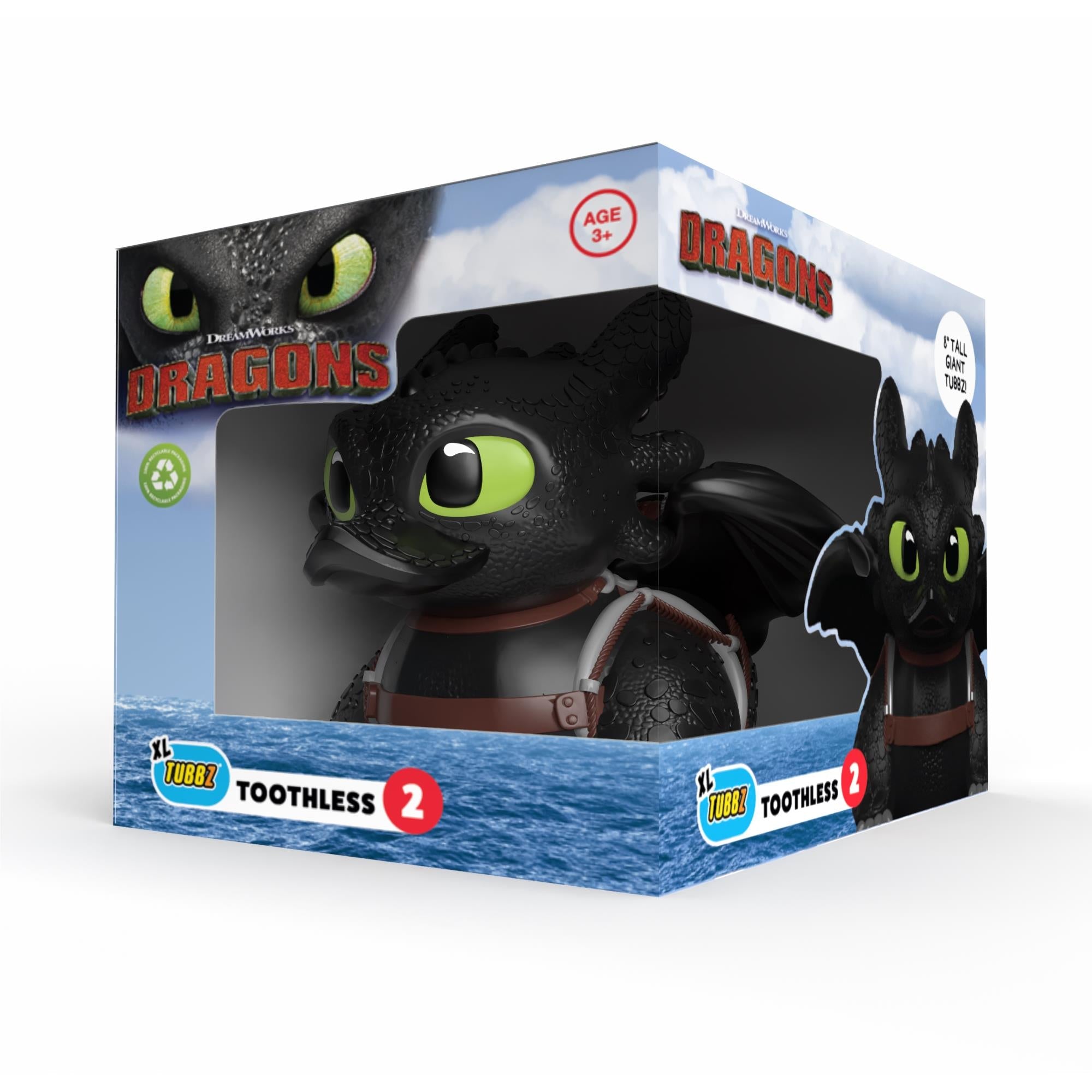 Tubbz Cosplaying Duck Collectible: XL (How To Train Your Dragon - Toothless)