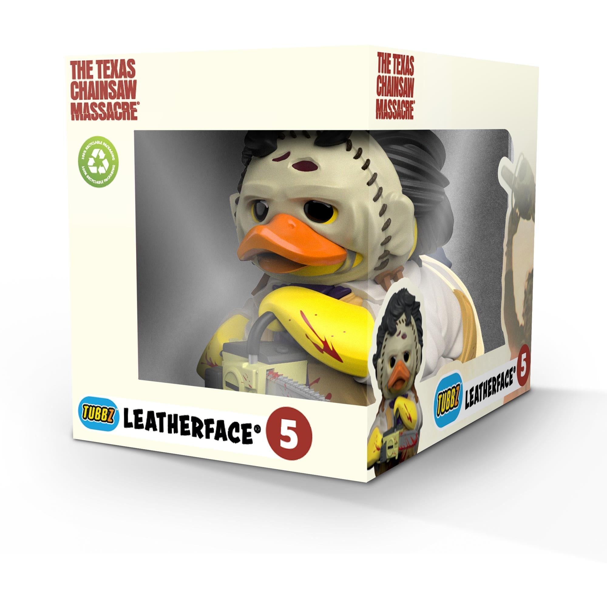 Tubbz Cosplaying Duck Collectible: Boxed (Texas Chainsaw Massacre - Leatherface)