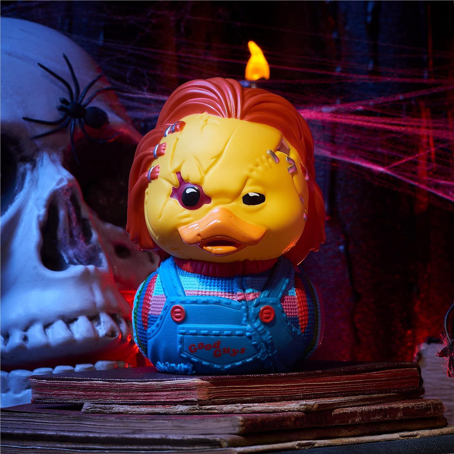 Tubbz Cosplaying Duck Collectible: Boxed (Chucky - Scarred)