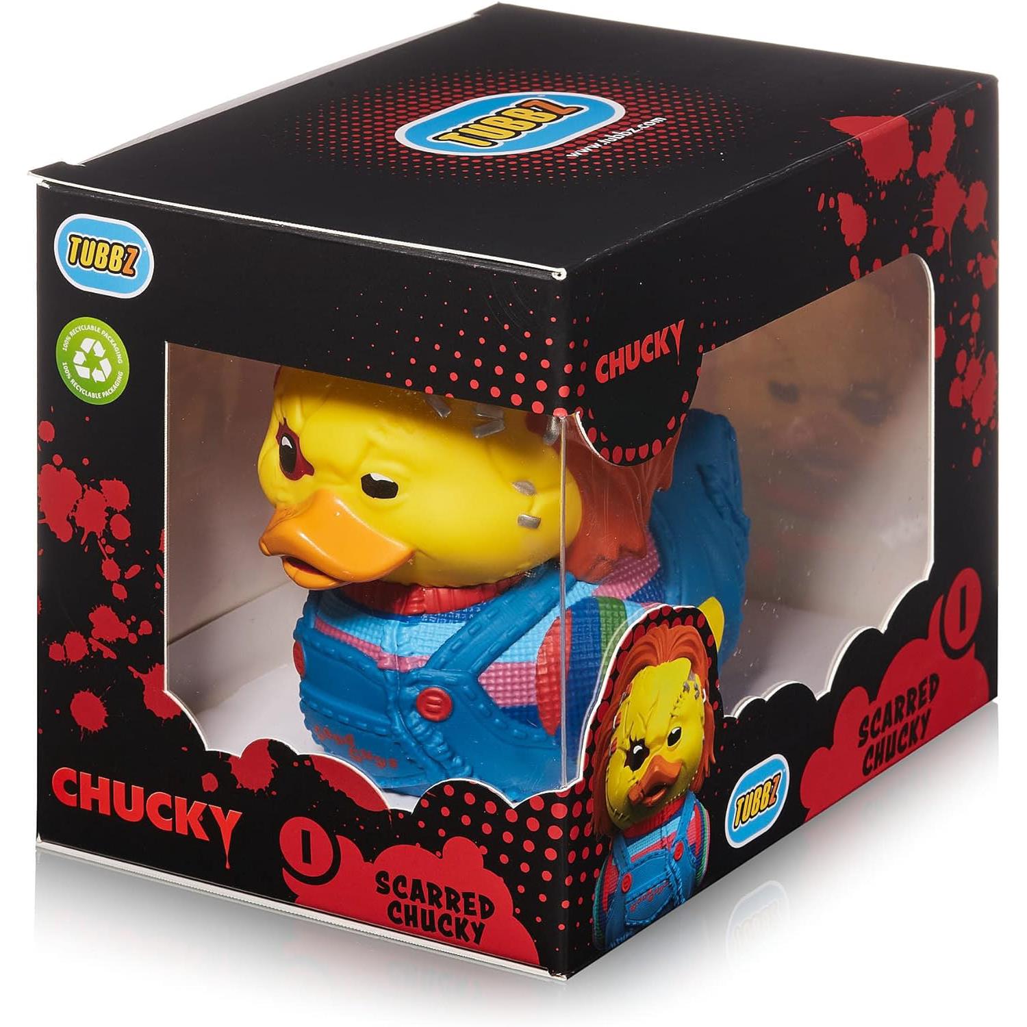 Tubbz Cosplaying Duck Collectible: Boxed (Chucky - Scarred)