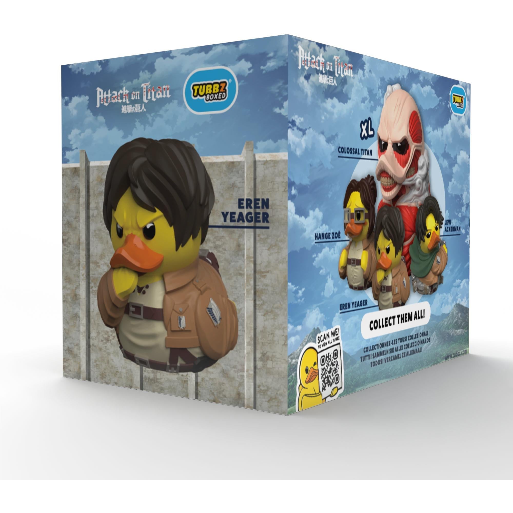 Tubbz Cosplaying Duck Collectible: Boxed (Attack on Titan - Eren Yaeger)