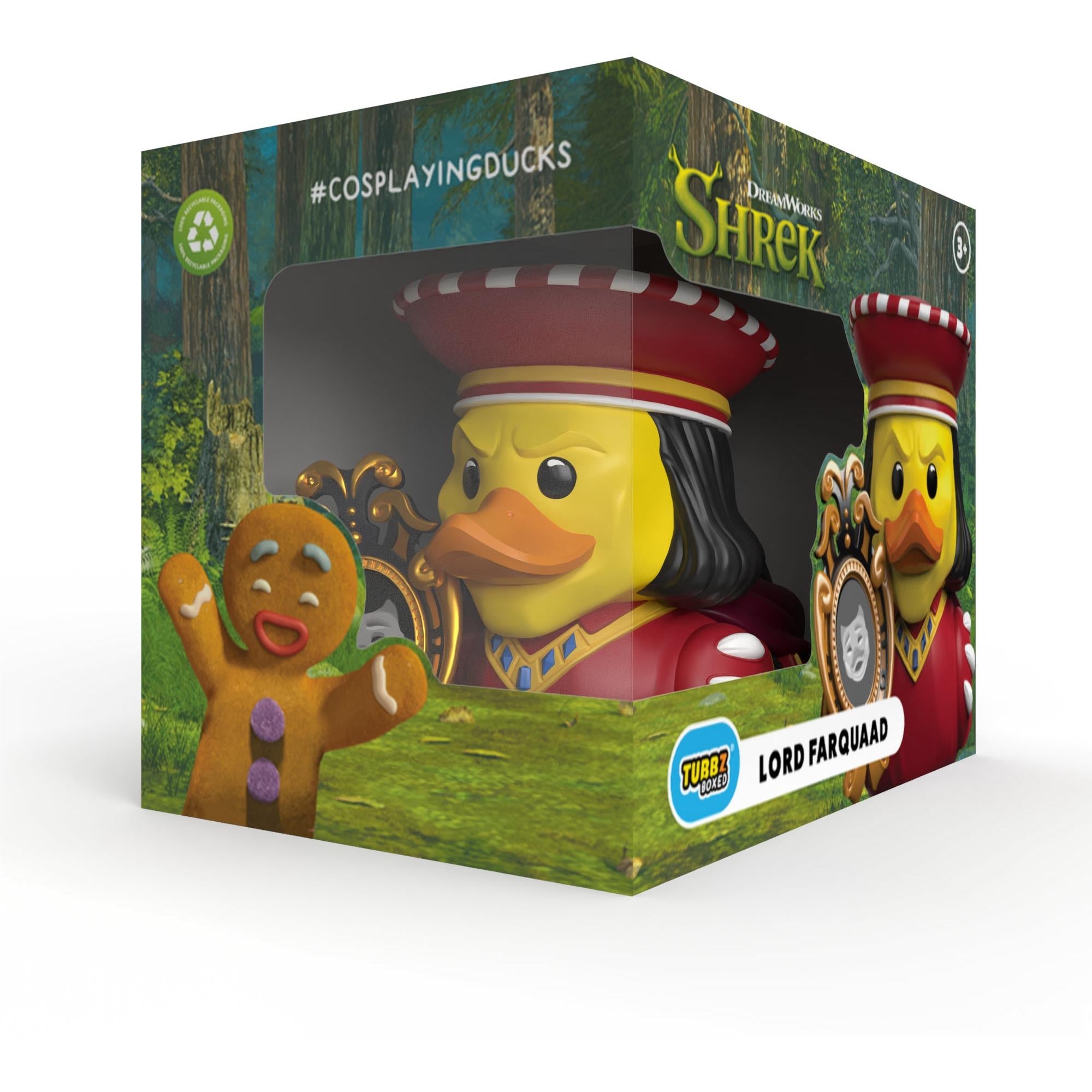 Tubbz Cosplaying Duck Collectible: Boxed (Shrek - Farquaad)
