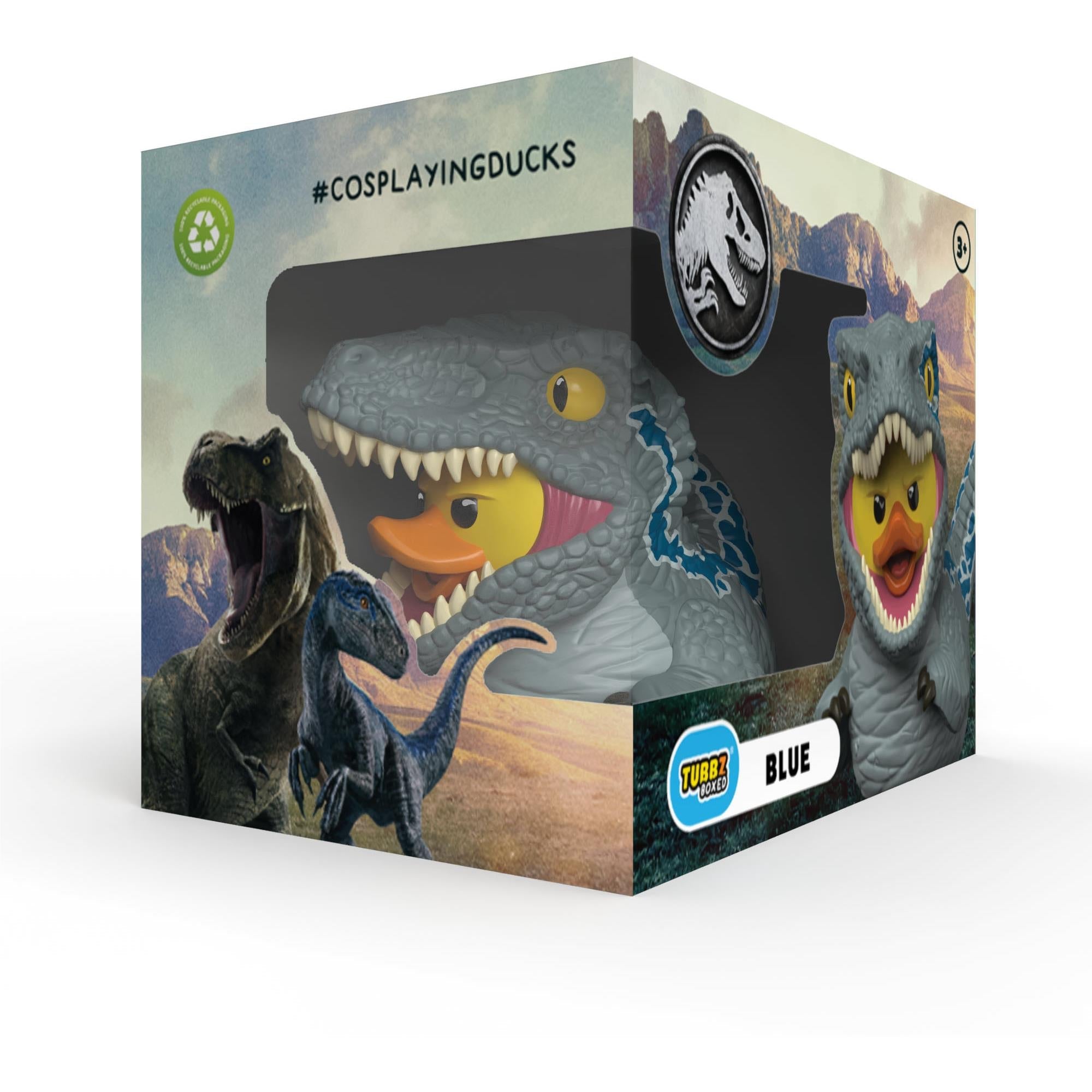 Tubbz Cosplaying Duck Collectible: Boxed (Jurassic Park - Blue)