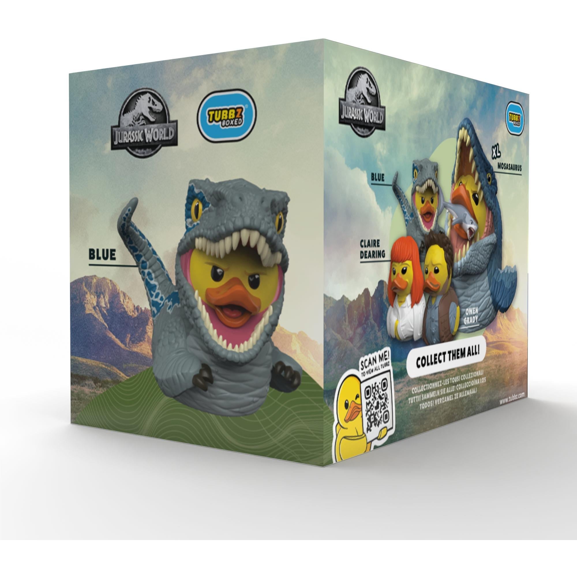Tubbz Cosplaying Duck Collectible: Boxed (Jurassic Park - Blue)