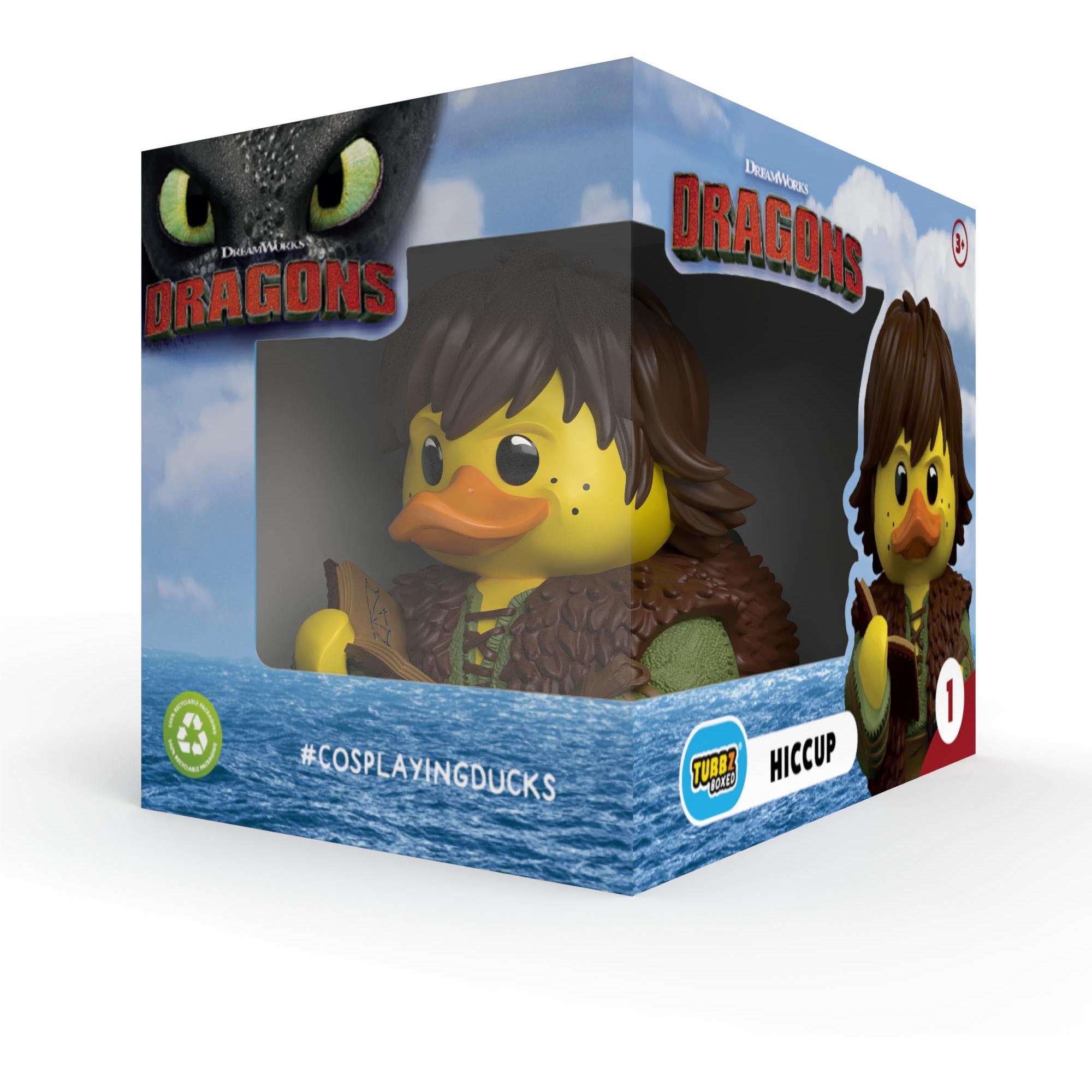 Tubbz Cosplaying Duck Collectible: Boxed (How To Train Your Dragon - Hiccup)