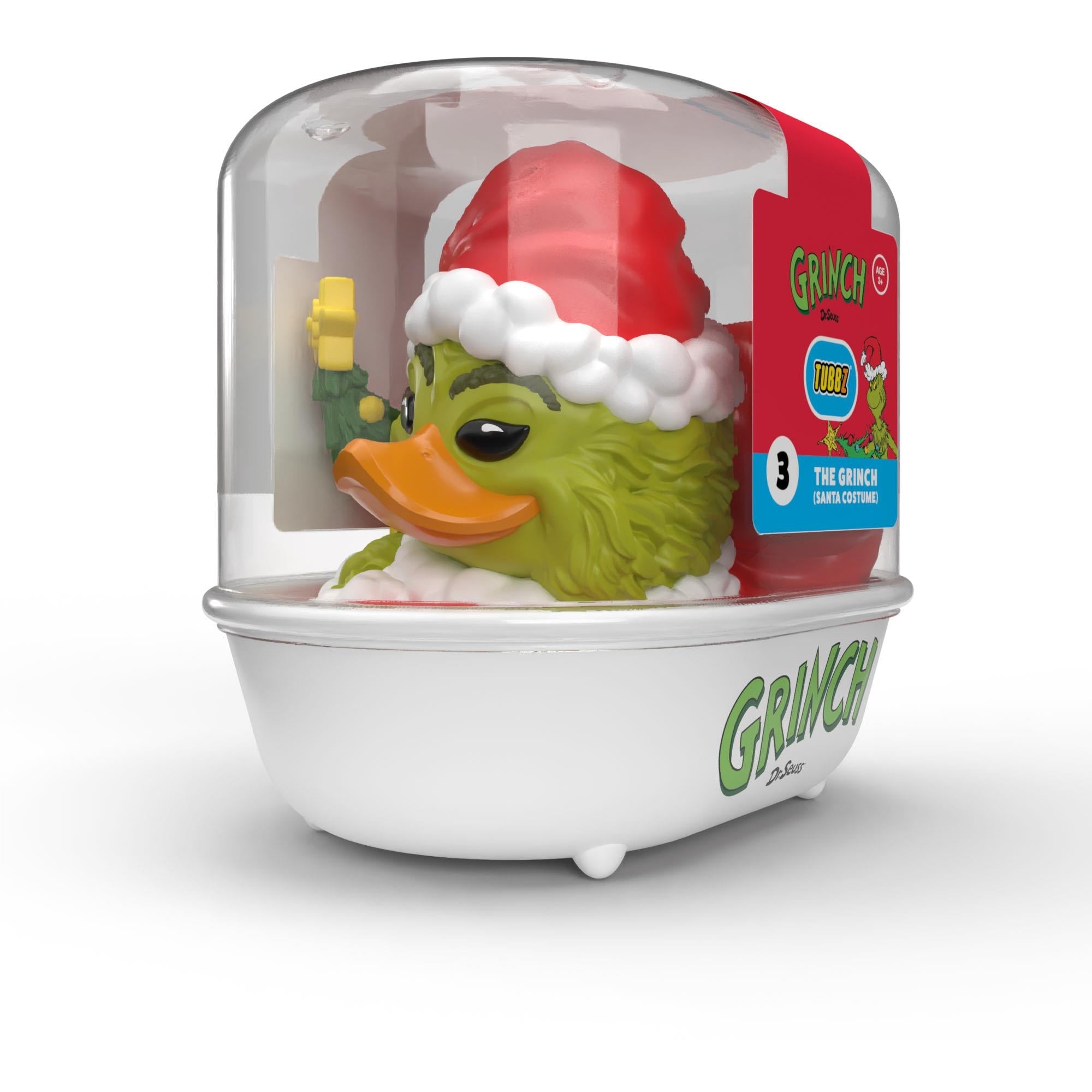 Tubbz Cosplaying Duck Collectible 1st Edition (The Grinch - Santa Outfit)