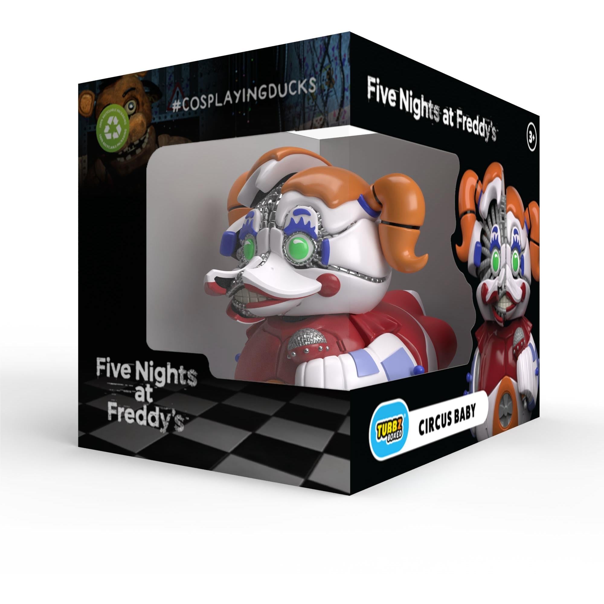 Tubbz Cosplaying Duck Collectible: Boxed (Five Nights At Freddy's - Circus Baby)